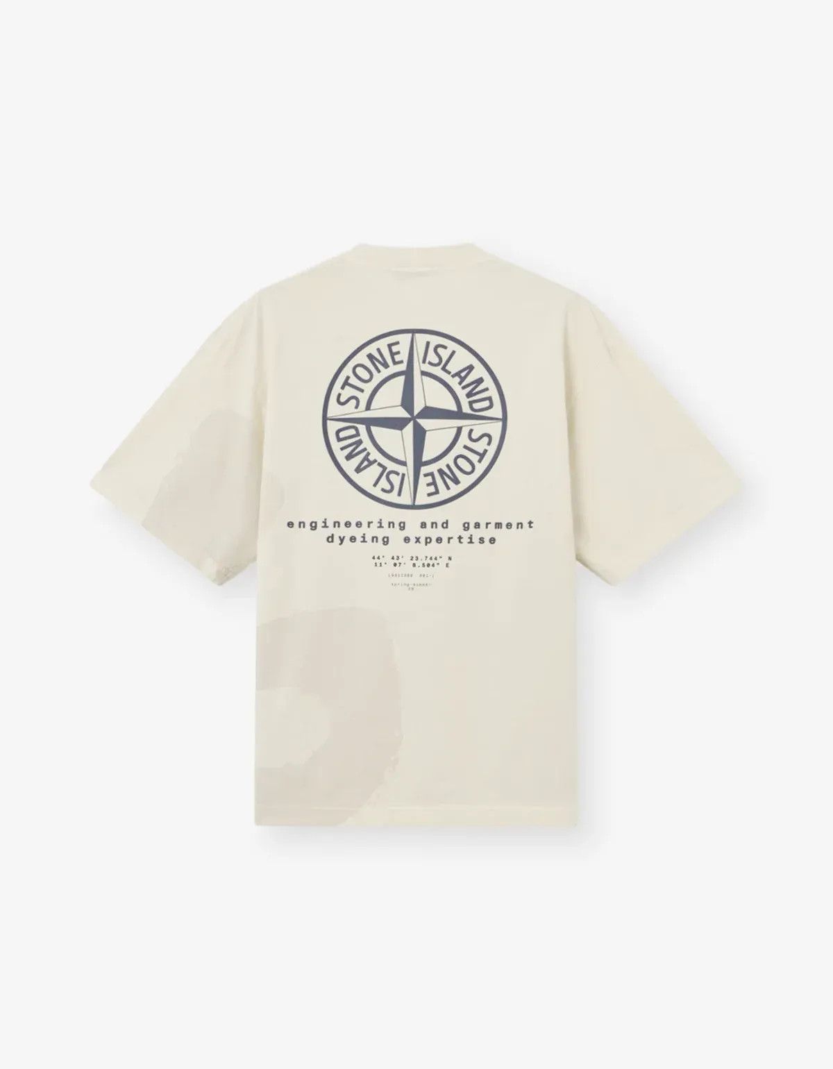 Stone Island Stone Island White ‘Whirlwind Type’ Print T-Shirt Size US XXL / EU 58 / 5 - 2 Thumbnail