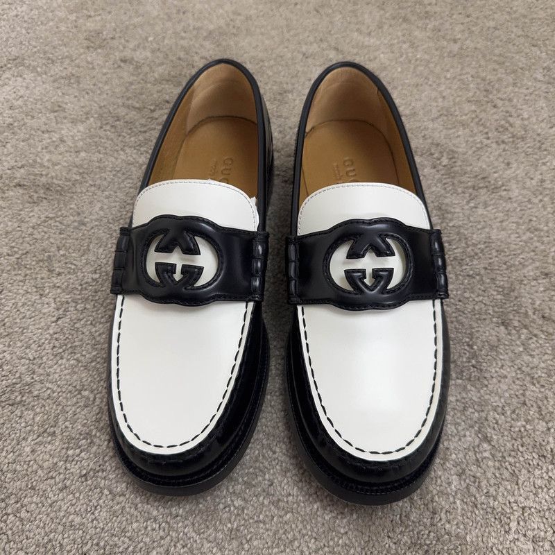 Gucci Gucci Stylish Black Loafers for Men - Size US 7.5 / EU 40-41 - 2 Thumbnail
