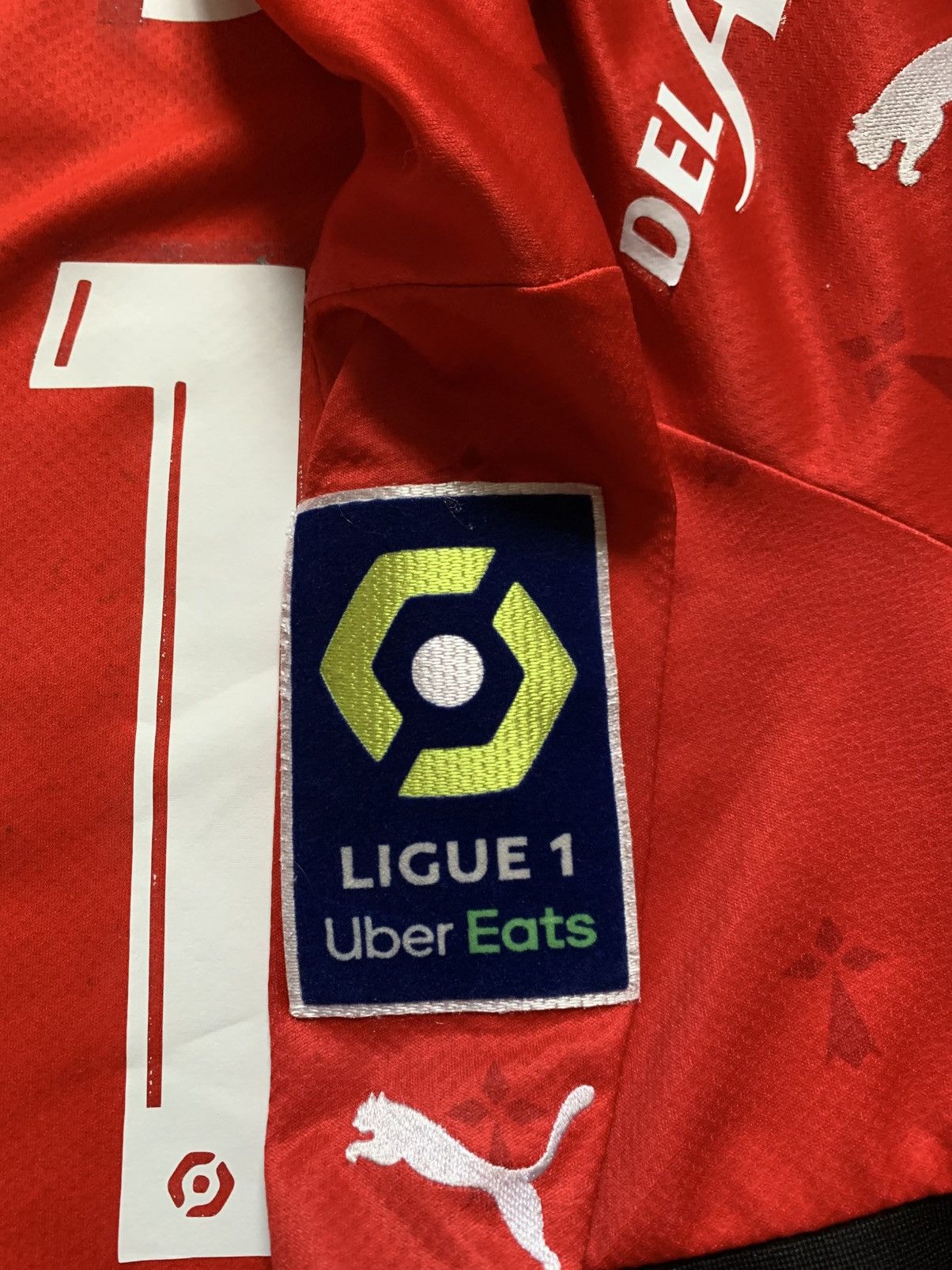 Puma Jersey doku Stade Rennais Size US L / EU 52-54 / 3 - 6 Thumbnail