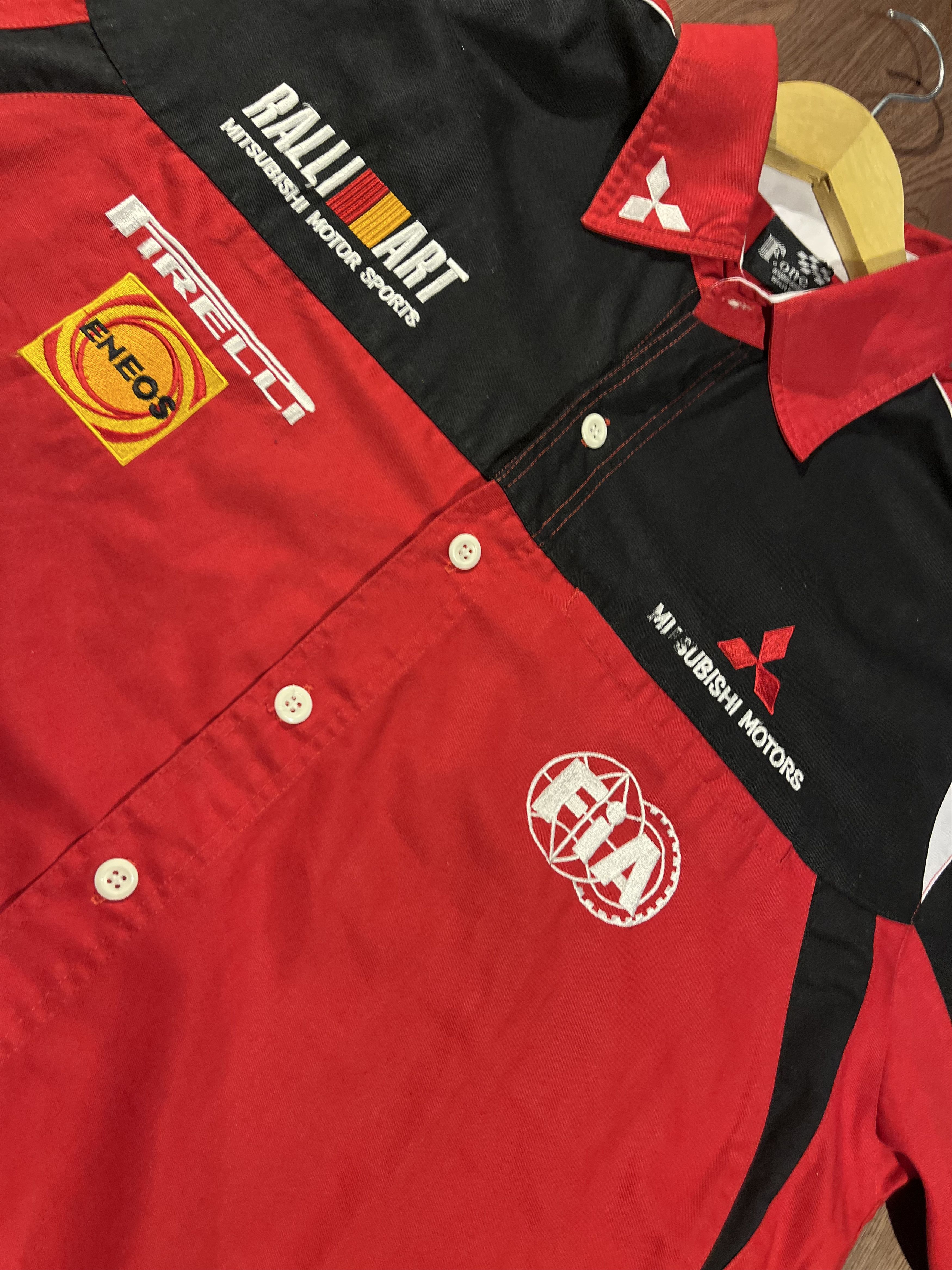 Formula 1 Mitsubishi Rallyart Rally Team Workshirt Size US XL / EU 56 / 4 - 5 Thumbnail