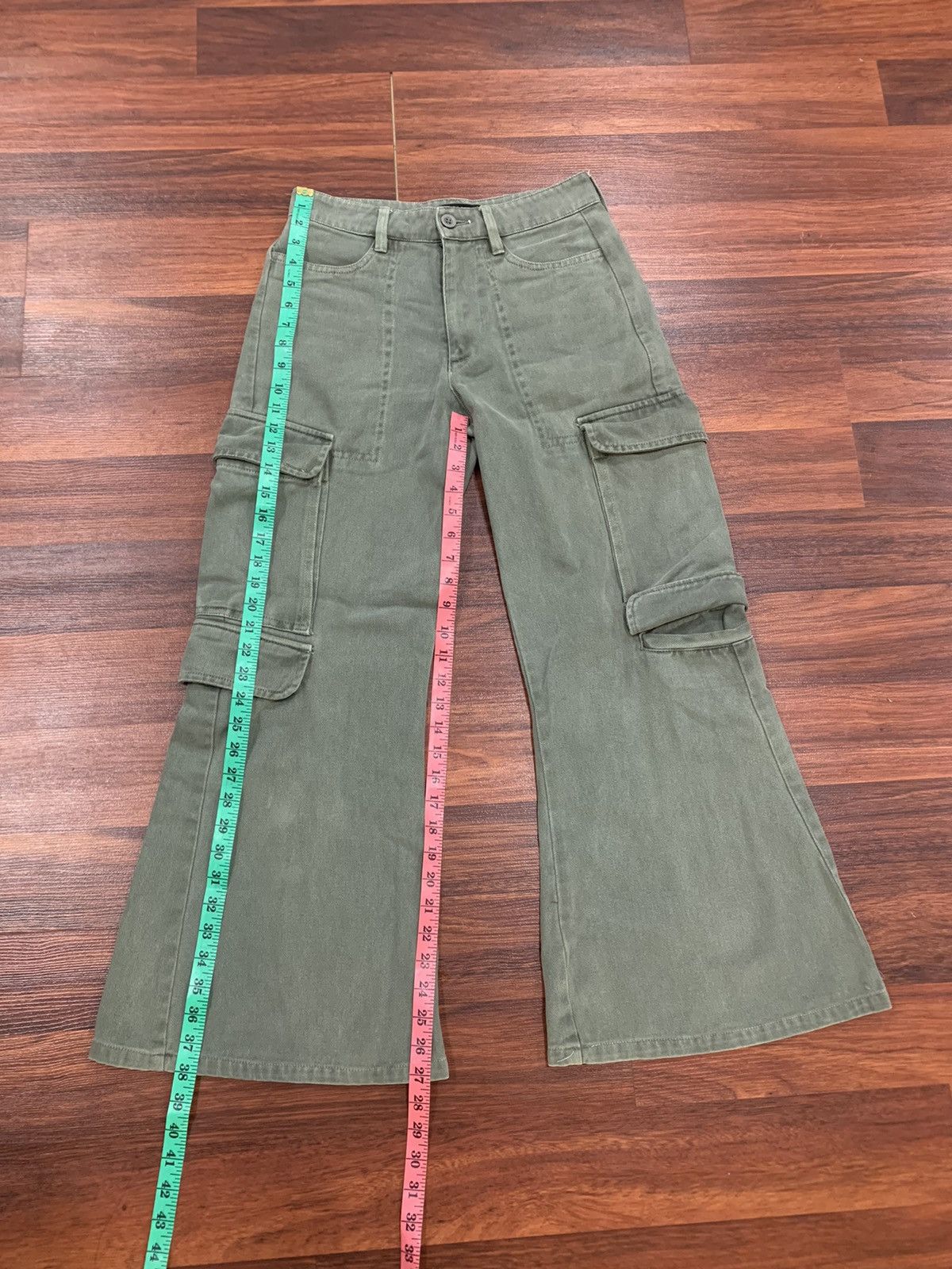 If Six Was Nine × Japanese Brand Asos Flared Cargo Pants ( unisex ) Size US 29 - 7 Thumbnail