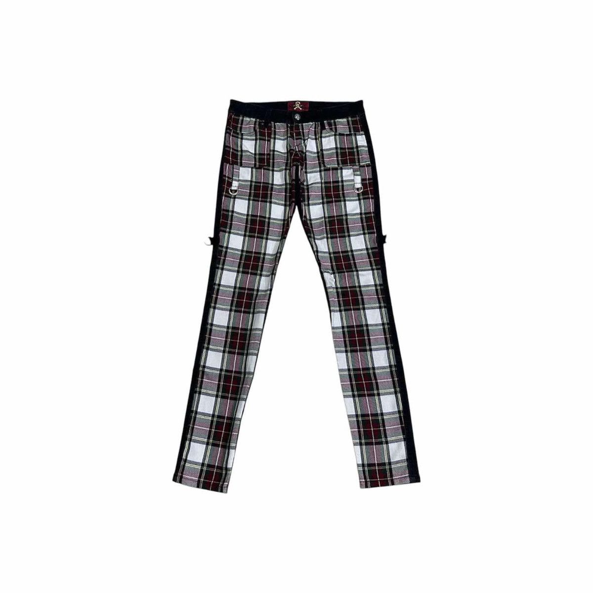 Japanese Brand × Seditionaries × Tripp NYC 🔥Sick Y2K Royal Bones Anarchy Hybrid Bondage Pants Zipper Size US 29 - 1 Thumbnail
