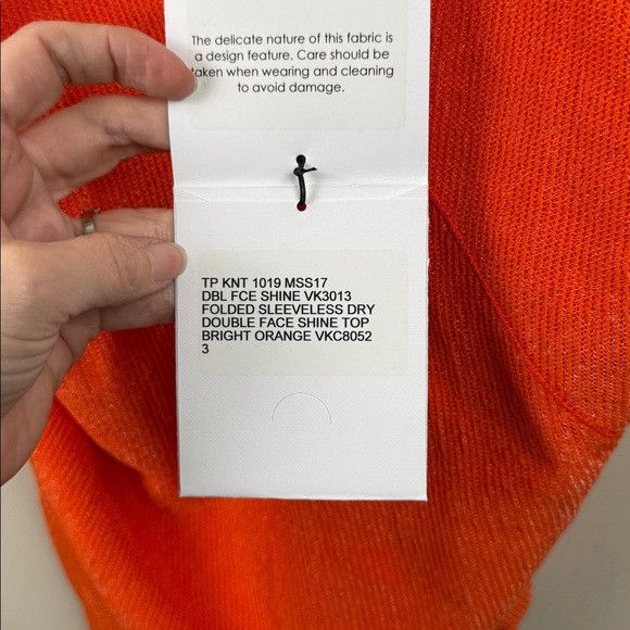 Victoria Beckham VICTORIA BECKHAM Off the shoulder stretch knit top in orange Size M / US 6-8 / IT 42-44 - 9 Thumbnail