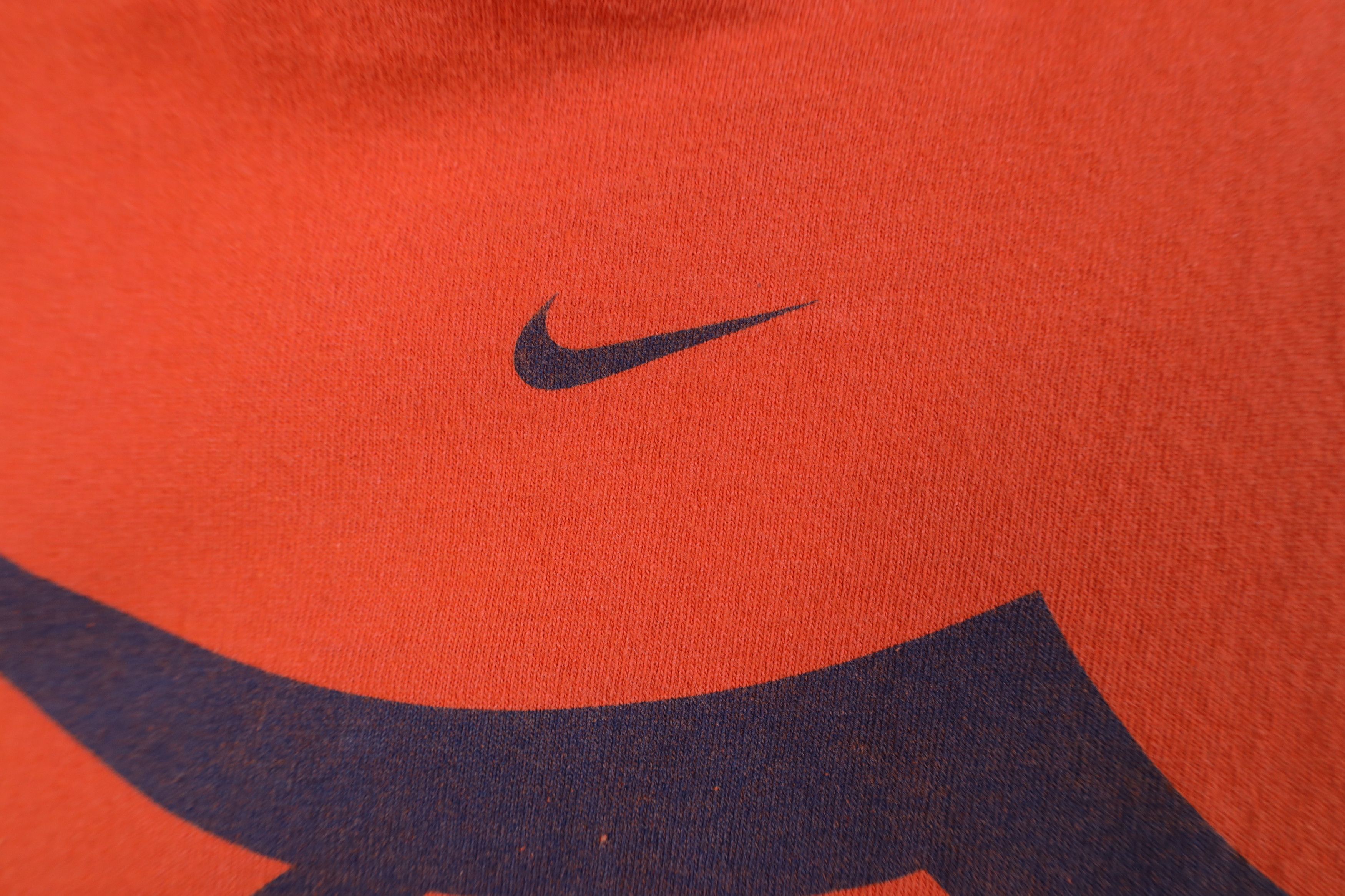 Nike Vintage Y2K Nike Center Swoosh Tigers Baseball T-Shirt Size US XXL / EU 58 / 5 - 5 Thumbnail