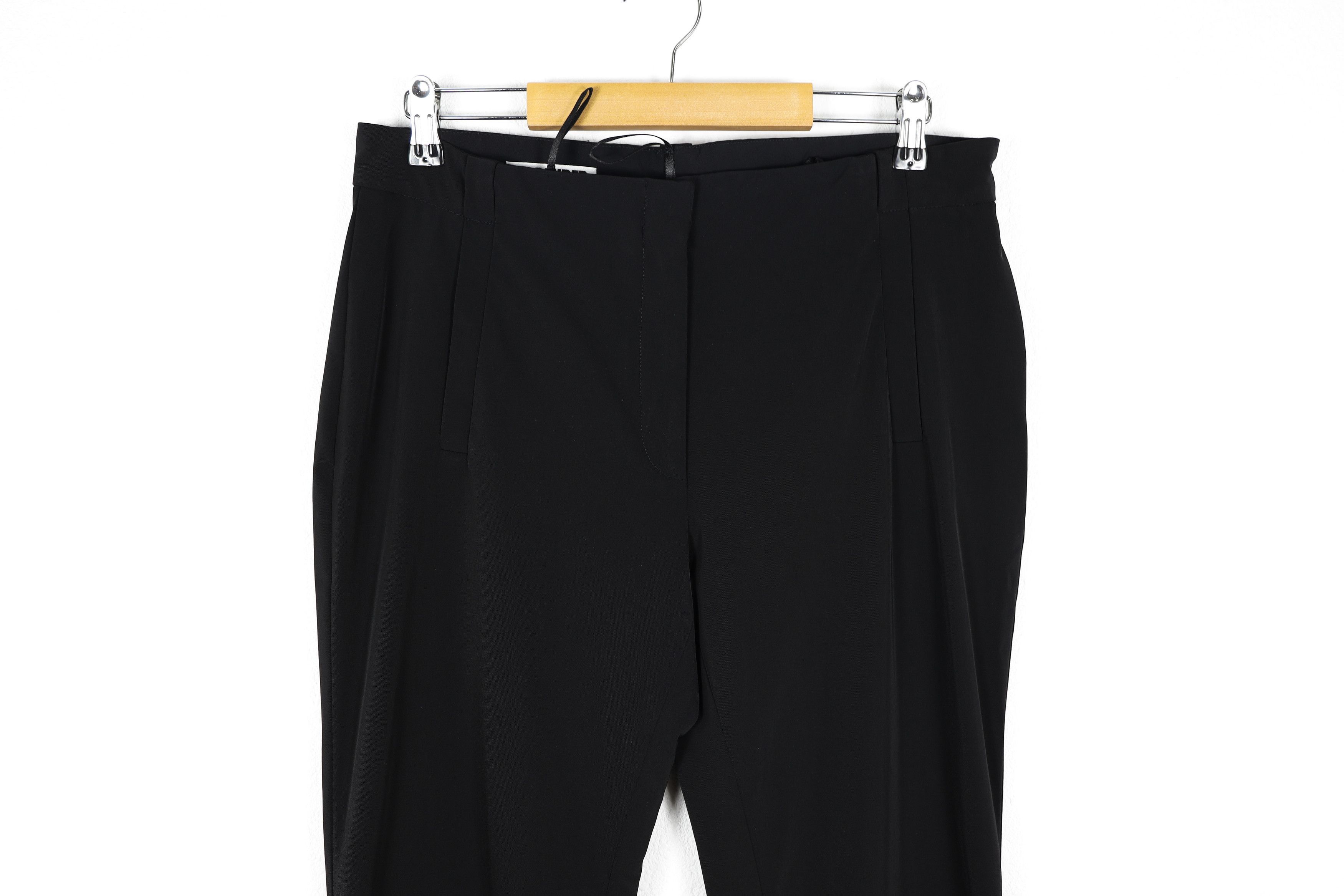Jil Sander Womens Jil Sander Black Polyamide Chino Flare Track Pants 38 Size 26" / US 2 / IT 38 - 2 Thumbnail