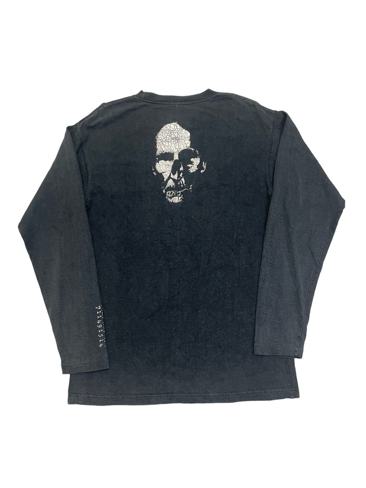 POP MAGAZINE Vintage William S.Burroughs Junkie 711491514 Longsleeve Tee Size US M / EU 48-50 / 2 - 1 Thumbnail