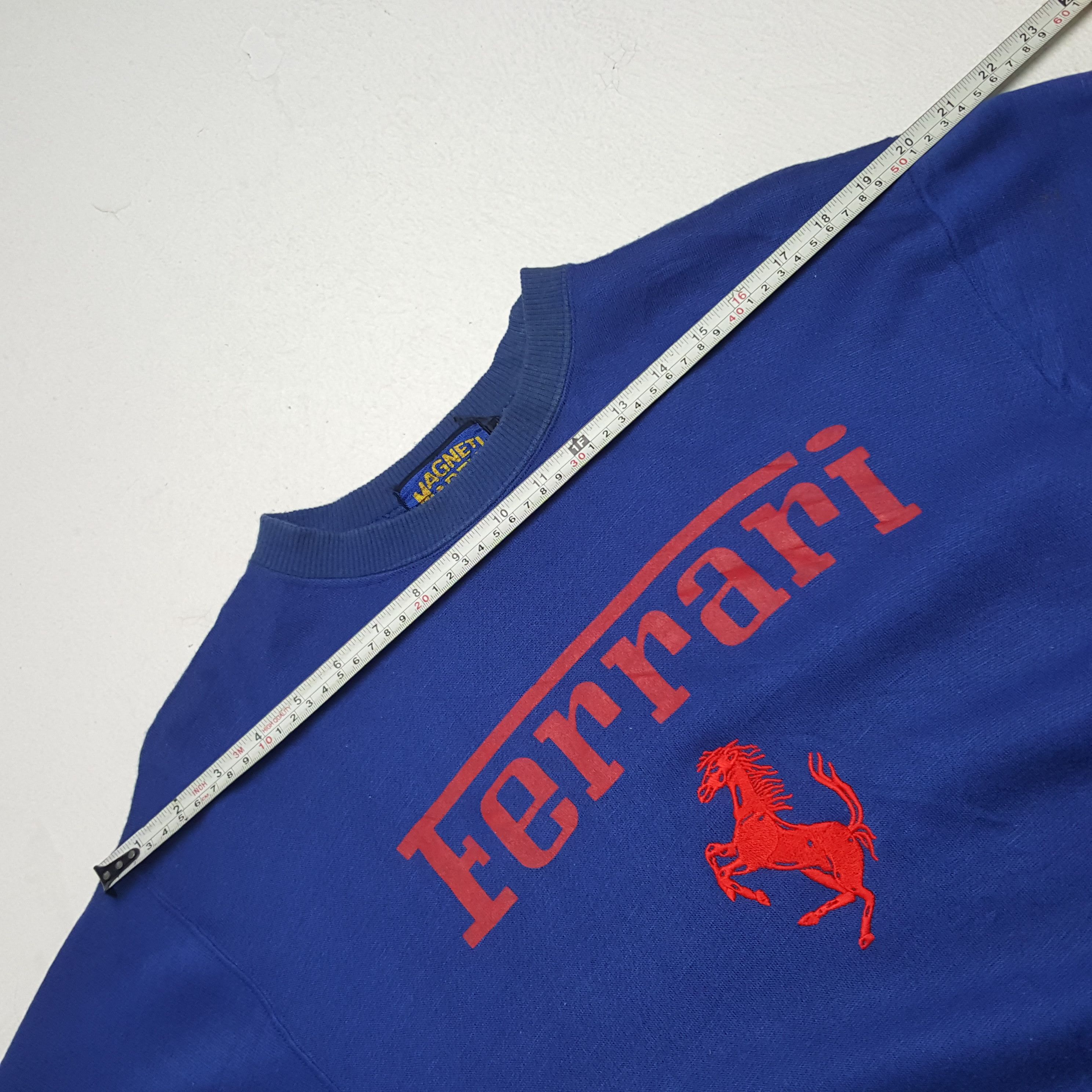 Ferrari × Vintage Vintage Ferrari Magneti Marelli F1 Racing Team Sweatshirts Size US M / EU 48-50 / 2 - 9 Thumbnail