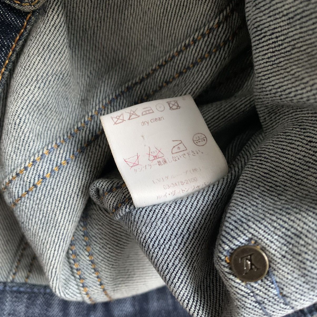 Louis Vuitton × Marc Jacobs SS2006 Cargo Dark Wash Denim Jacket Size M / US 6-8 / IT 42-44 - 11 Thumbnail