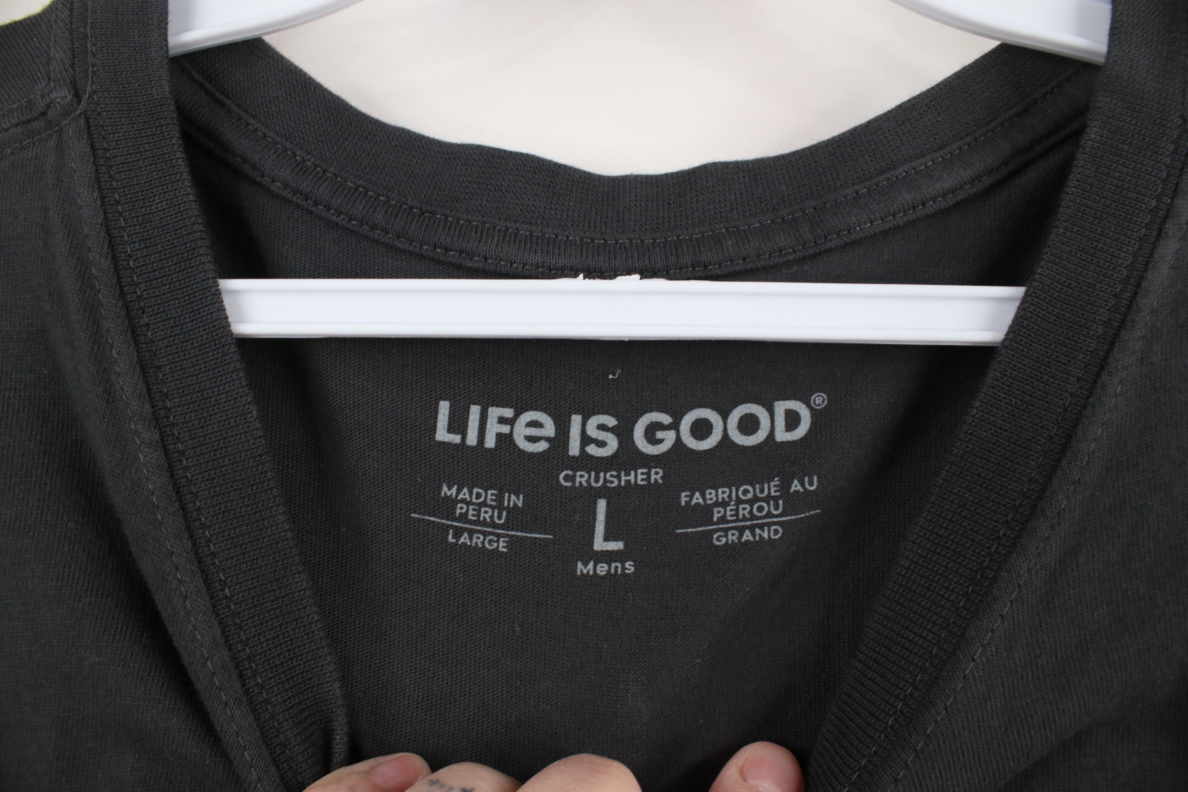 Life is Good × Vintage Life Is Good Spell Don't Stop Believing Alien Space T-Shirt Size US L / EU 52-54 / 3 - 10 Thumbnail