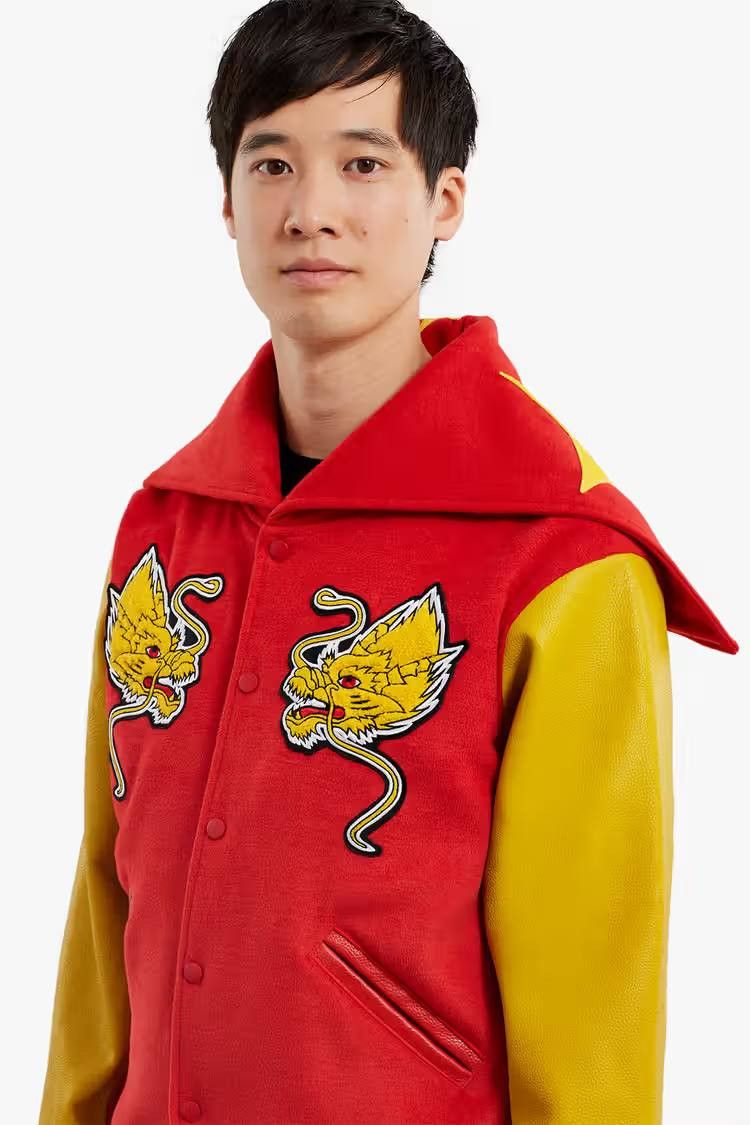 Opening Ceremony Opening Ceremony China Global Varsity Leather Jacket Size US S / EU 44-46 / 1 - 1 Thumbnail