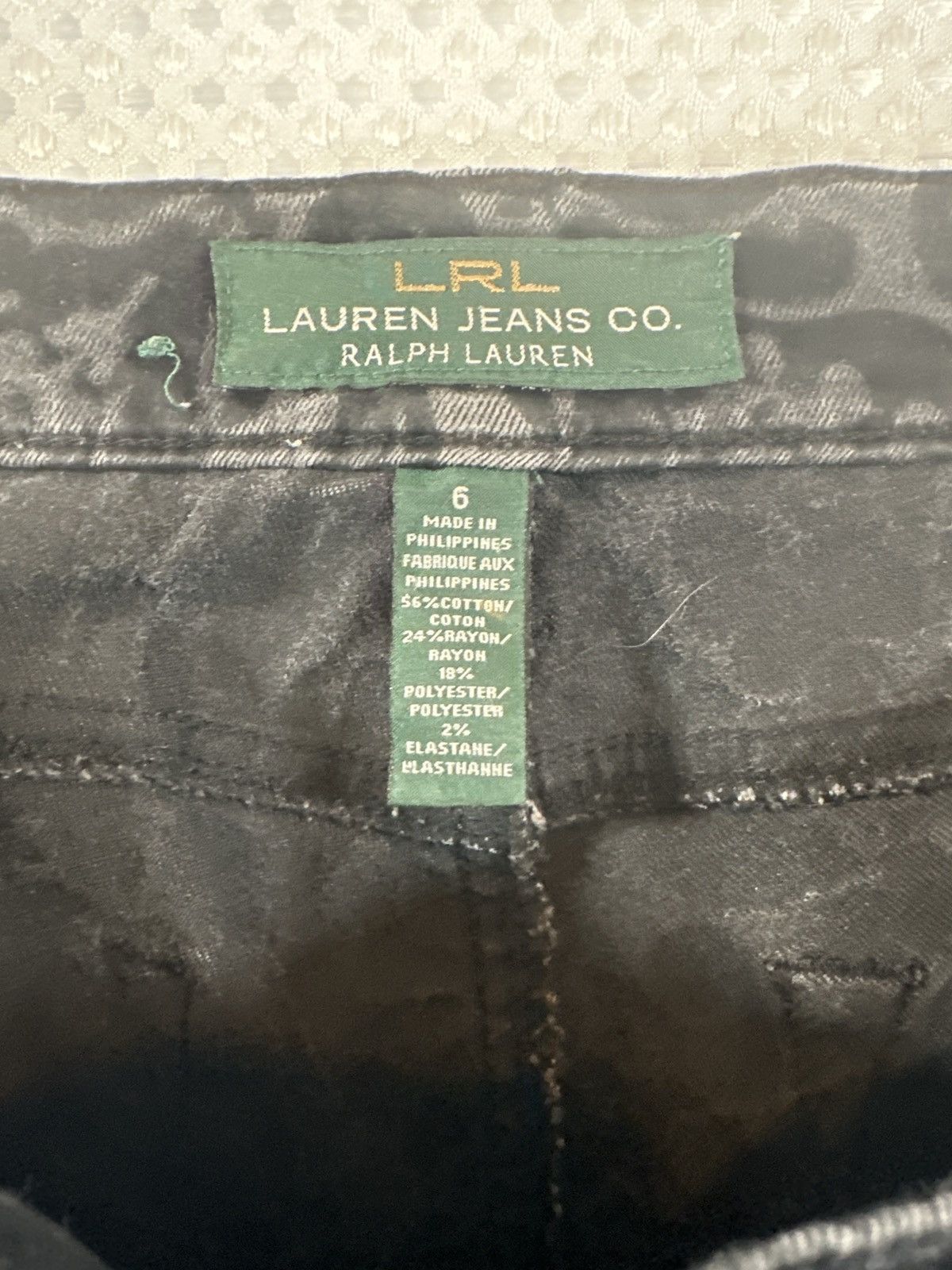 Lauren Ralph Lauren Lauren Ralph Lauren Black Velvet Modern Straight Pant Size 28" / US 6 / IT 42 - 5 Thumbnail