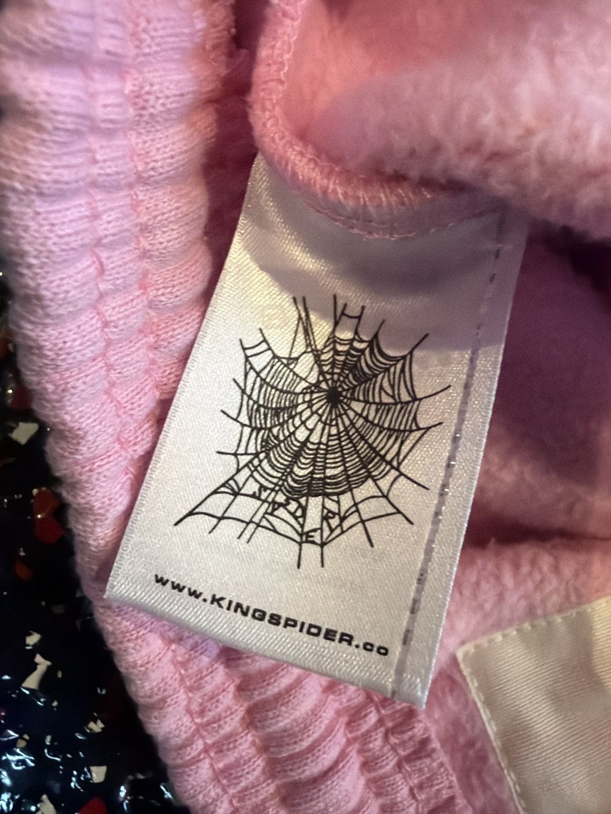Sp5der Sp5der Pink Wide Leg Sweats Size US 32 / EU 48 - 6 Thumbnail