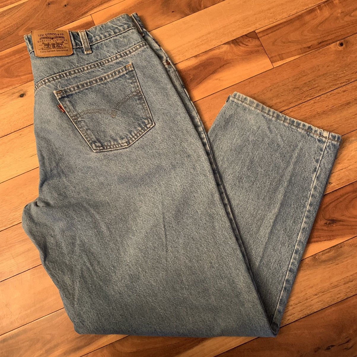 Levi's Vintage Orange Tab Levi’s 635 Jeans Size US 38 / EU 54 - 3 Thumbnail