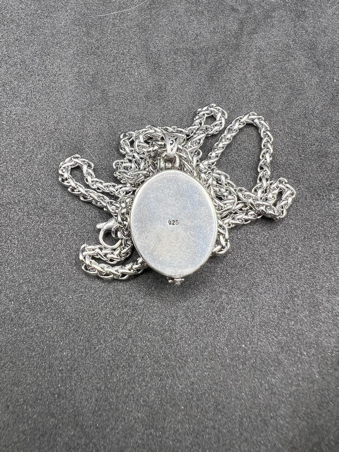 Jewelry White Jade Drop Chain Necklace Size ONE SIZE - 6 Thumbnail