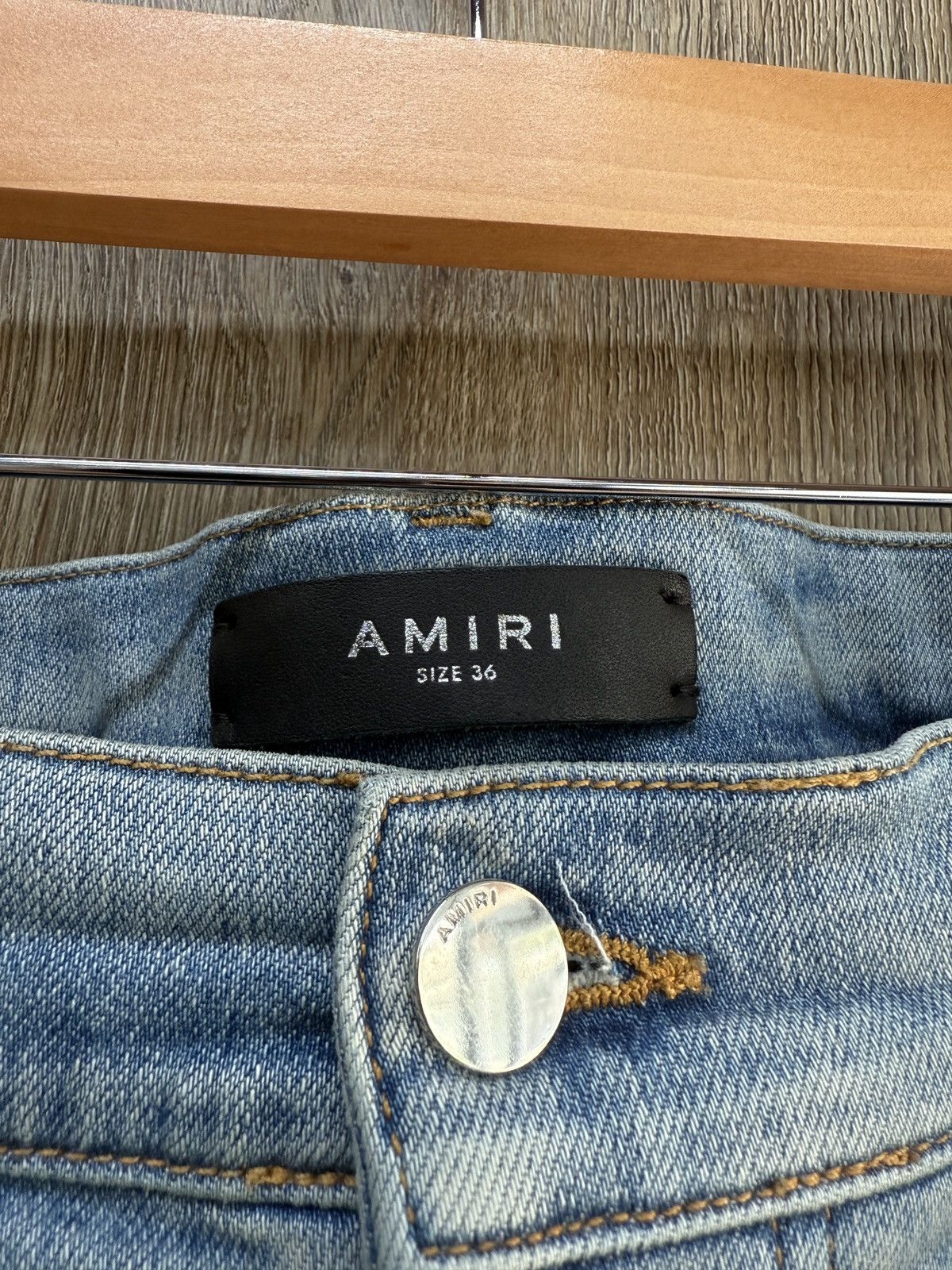 Amiri Amiri Staggered Denim Jeans Size US 36 / EU 52 - 5 Thumbnail