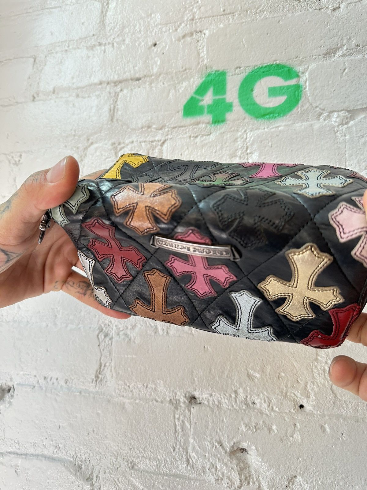 Chrome Hearts CHROME HEARTS FLOODED CROSS WALLET Size ONE SIZE - 3 Thumbnail