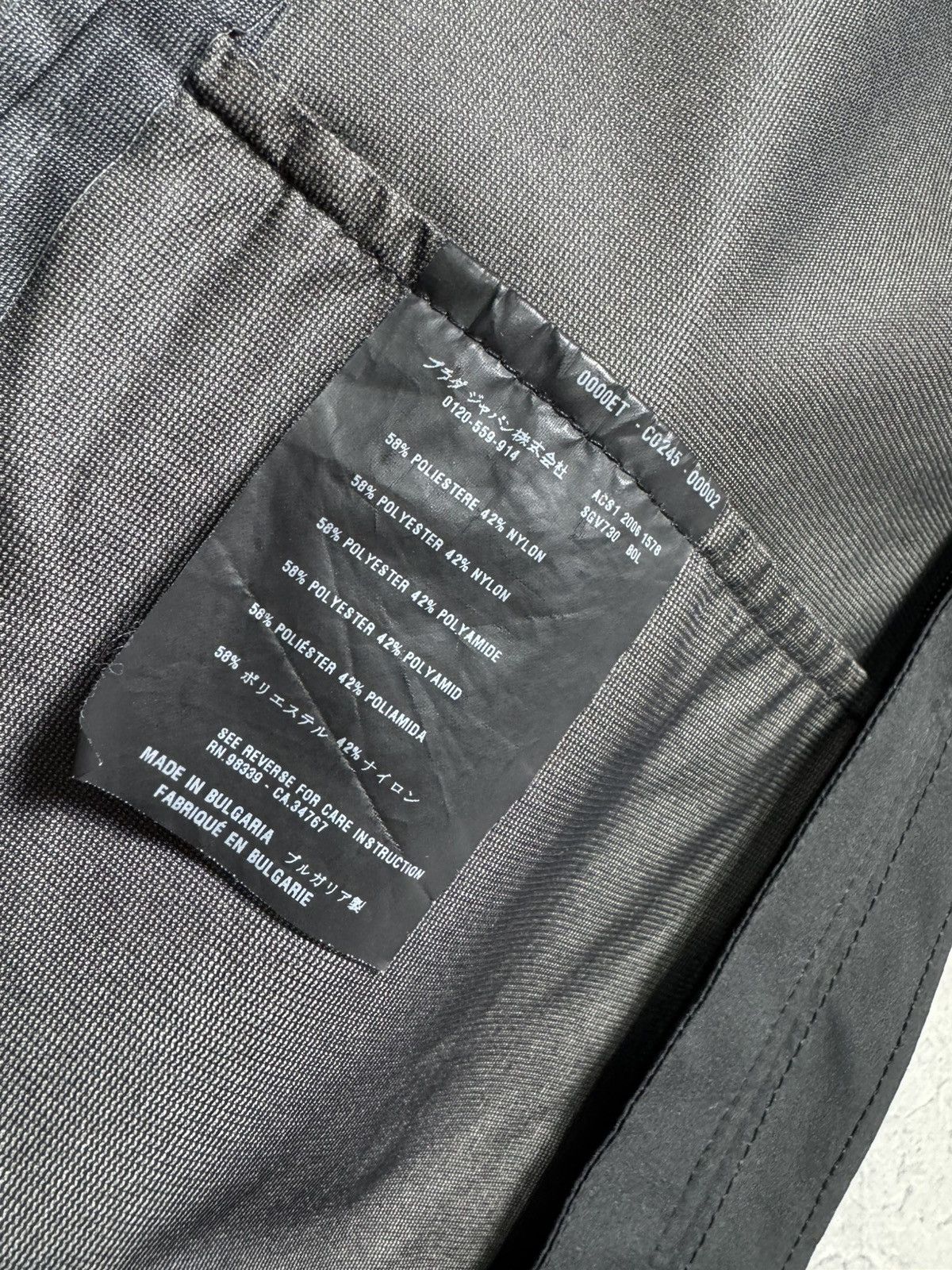 Prada Prada Red Tab Nylon Membrane Vintage Luxury Jacket Black Size US L / EU 52-54 / 3 - 10 Thumbnail