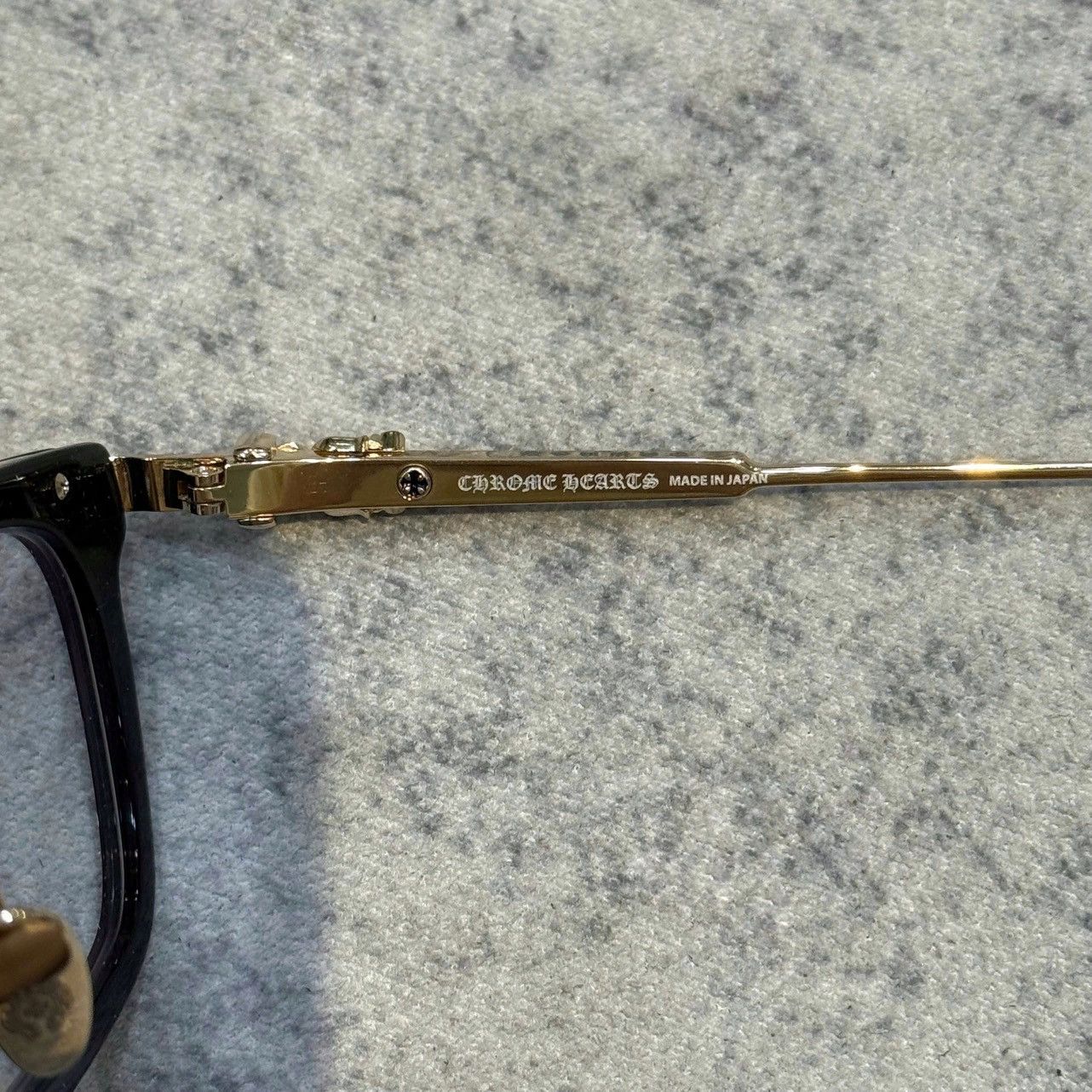 Chrome Hearts CHROME HEARTS OVERPOKED BLACK PLASTIC/GOLD PLATED Size ONE SIZE - 5 Thumbnail