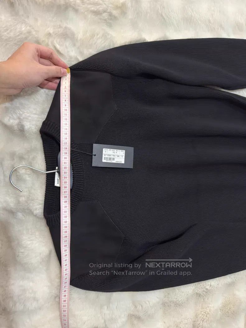 Saint Laurent Paris Saint Laurent Paris Original Sheepskin and Leather Patch M Size US XL / EU 56 / 4 - 6 Thumbnail