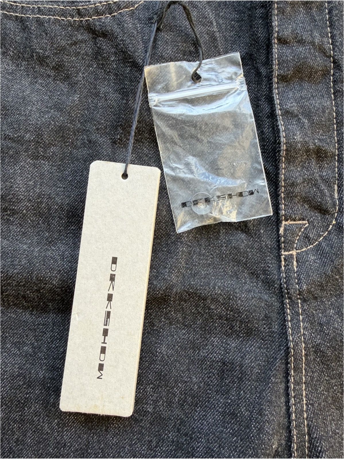 Rick Owens FW17 Rick Owens DRKSHDW Astair Cropped Denim Size US 32 / EU 48 - 2 Thumbnail