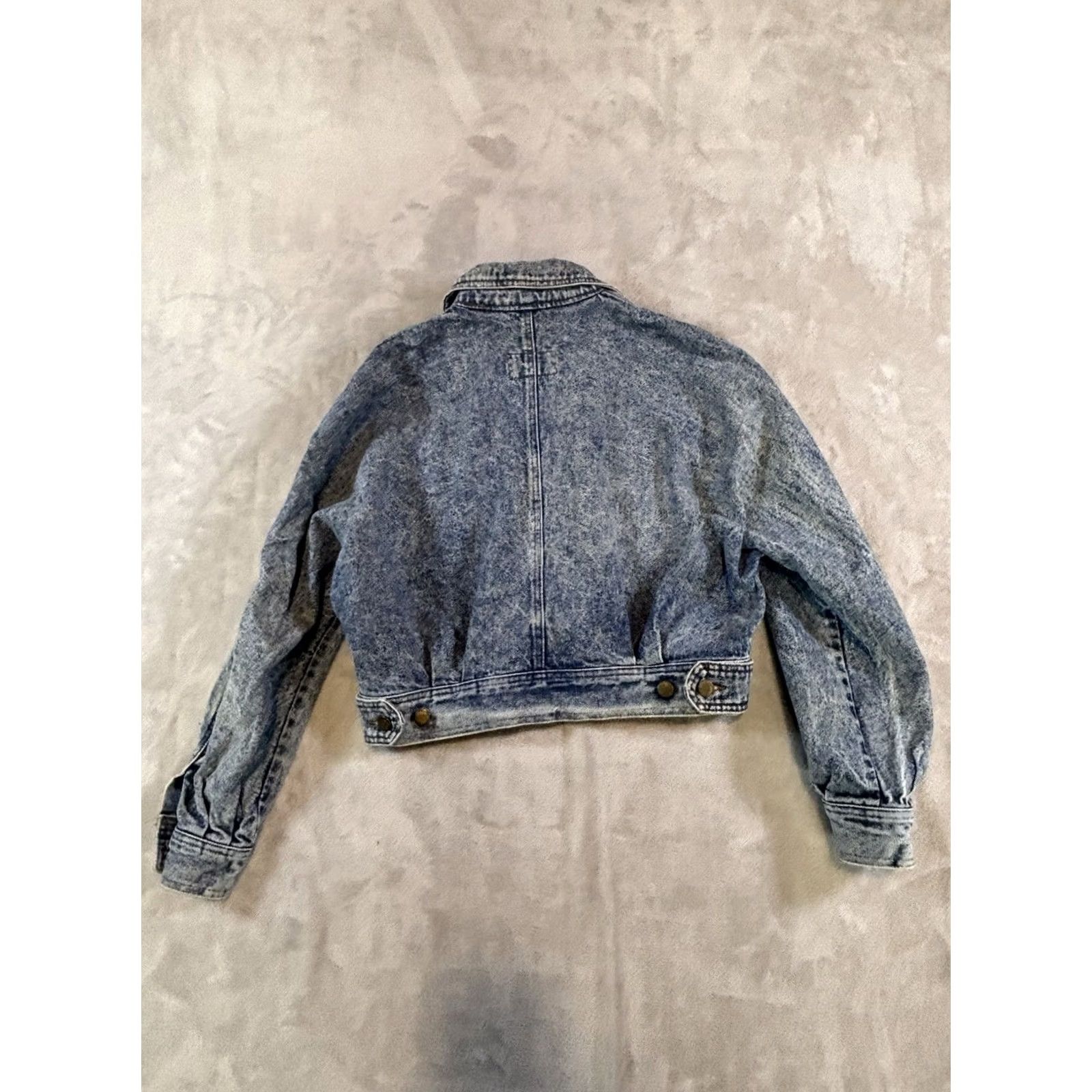 Denime Forenza Denim Jacket Women’s Small Blue Pockets Jacket Regular Long Sleeve Front Pockets Vintage: No Size S / US 4 / IT 40 - 7 Thumbnail