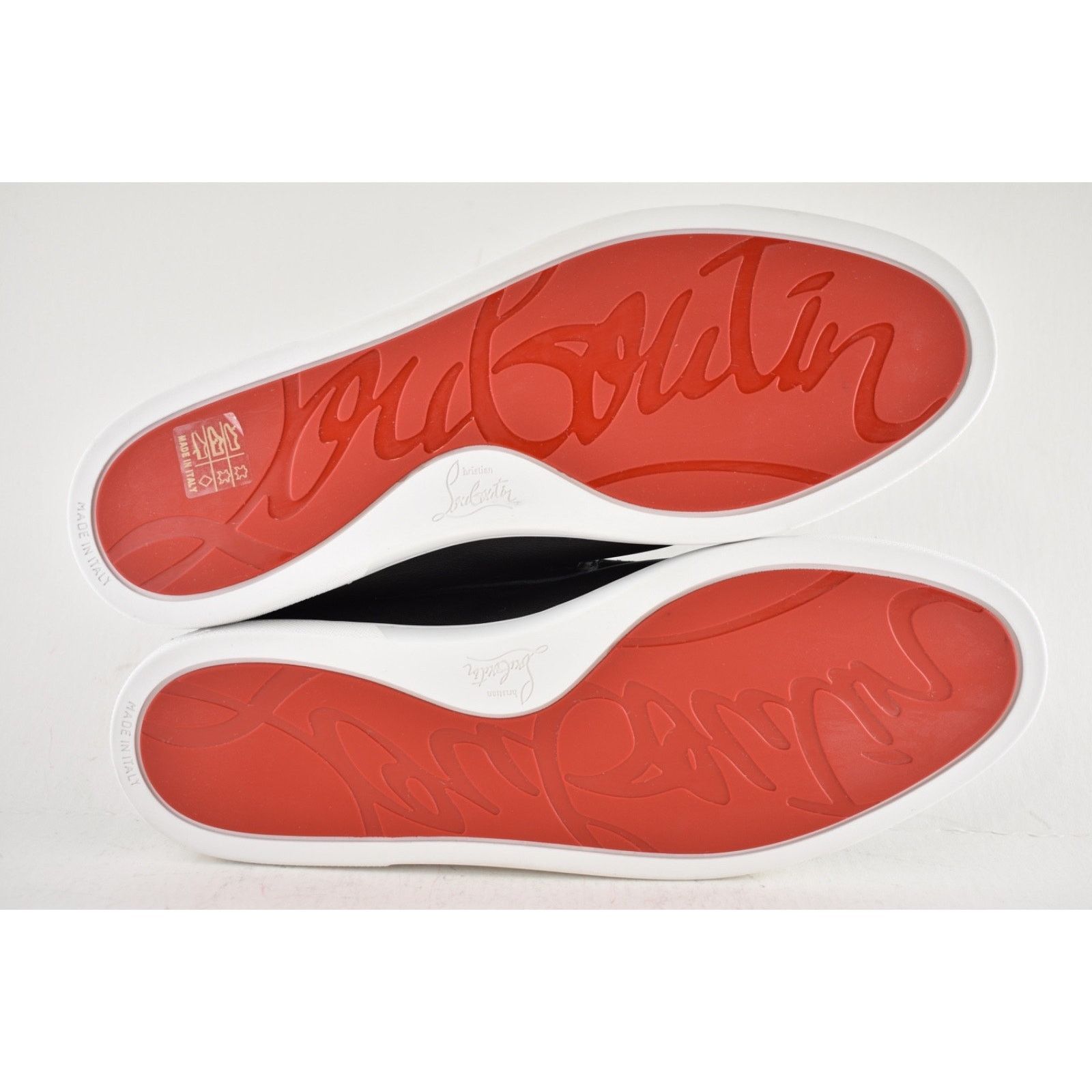 Christian Louboutin Christian Louboutin Mens Varsiboat Leather Loafer Boat 45 12 Size US 12 / EU 45 - 16 Thumbnail
