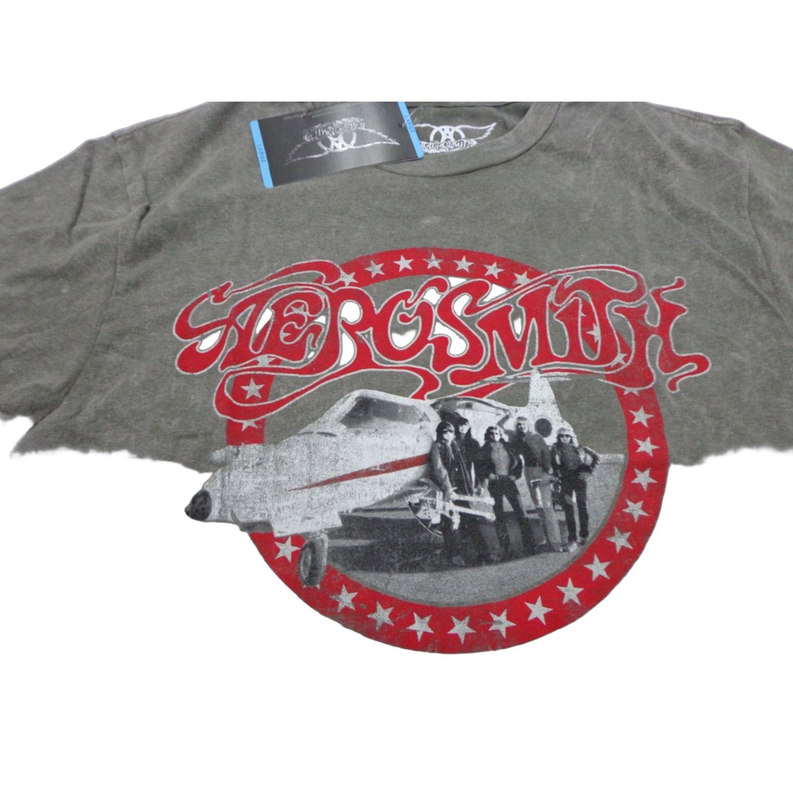 Aerosmith Aerosmith T Shirt Walnut Size Large Crew Neck Short Sleeve Band Graphic Print Men Modern Rock & Roll Size US L / EU 52-54 / 3 - 1 Thumbnail