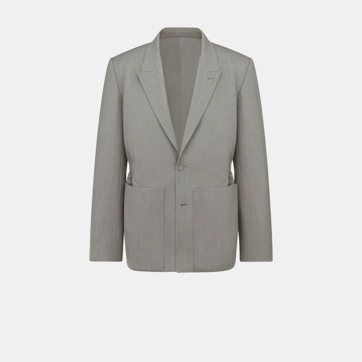 Dior o1bcso1str0225 Two-Button Bar Jacket with Belt in Green Size US S / EU 44-46 / 1 - 1 Thumbnail