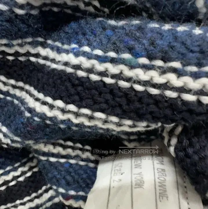 Thom Browne Thom Browne Striped Fish Pattern Knit Sweater. Size US S / EU 44-46 / 1 - 5 Thumbnail