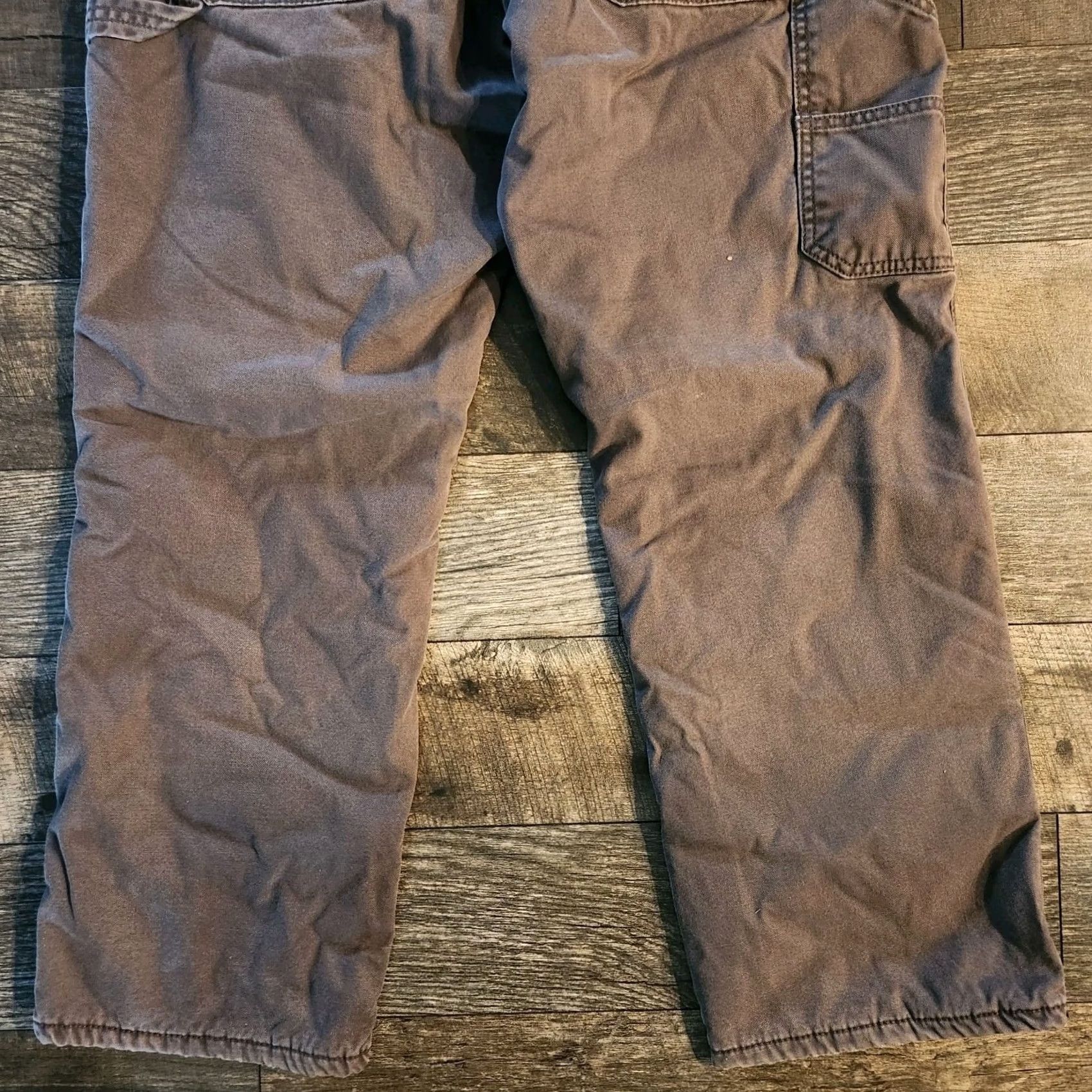 Vintage Schmidt Workwear Pants Mens 34x30 Fleece Lined Carpenter Gray Insulated Work Size US 34 / EU 50 - 7 Thumbnail