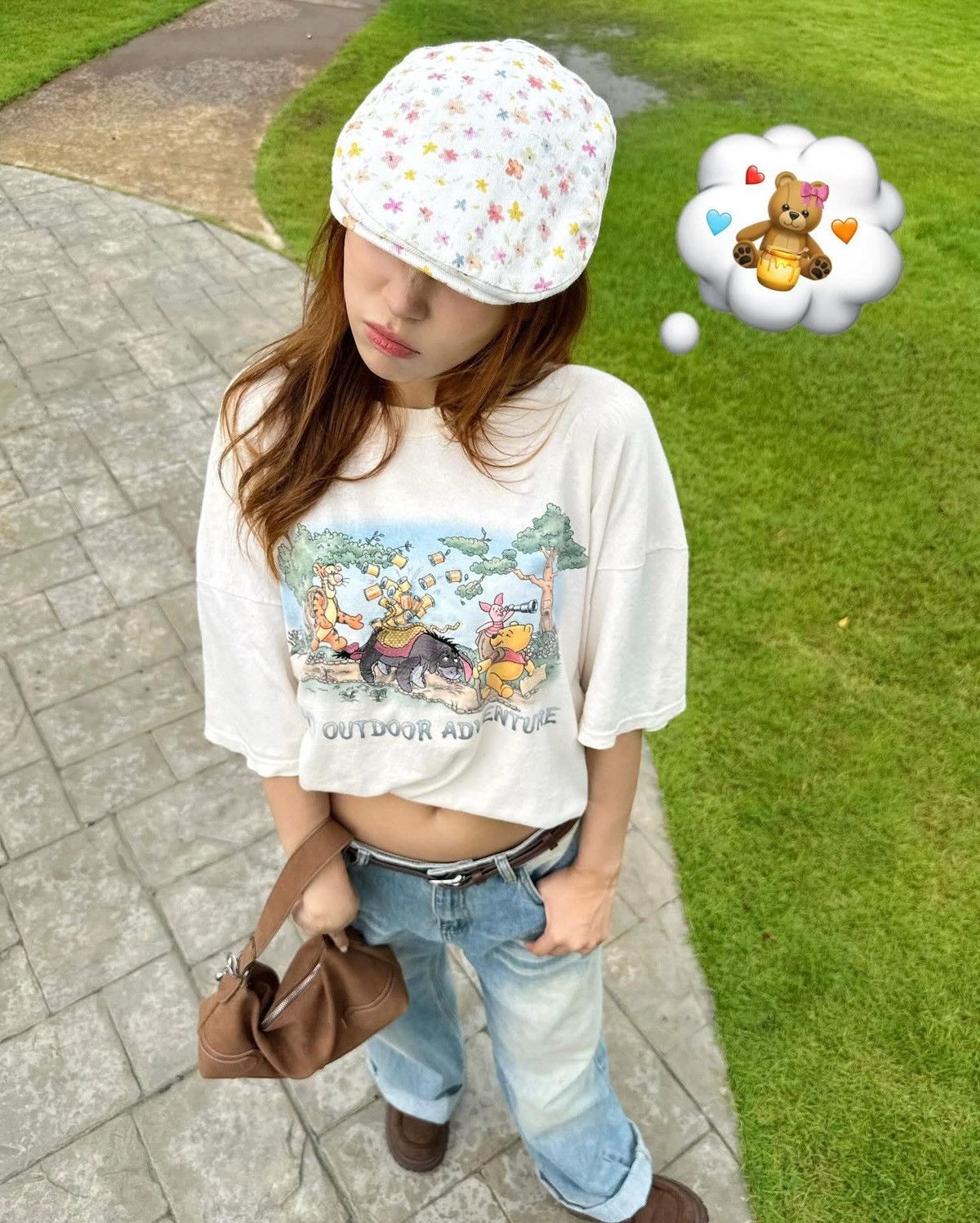 Disney POOH’S OUTDOOR ADVENTURE EMBROIDERED 90S Size US XXL / EU 58 / 5 - 3 Thumbnail