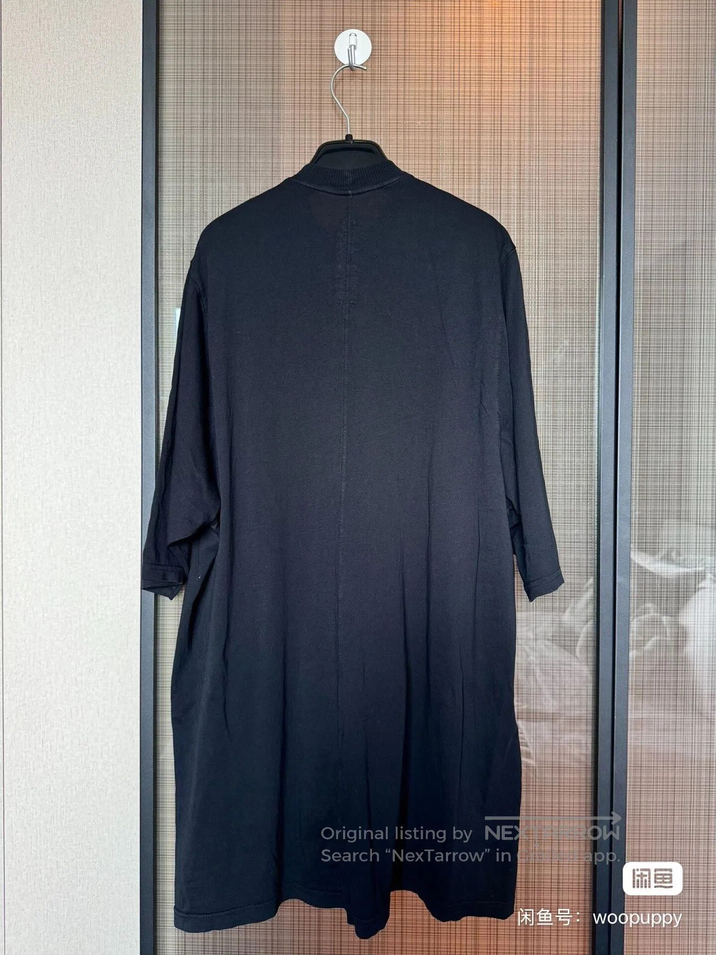 Rick Owens Drkshdw black oversized short sleeve t. Size US L / EU 52-54 / 3 - 2 Thumbnail
