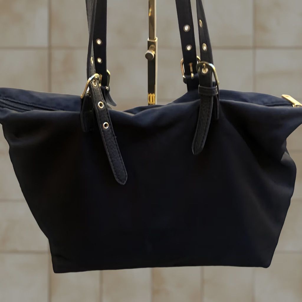 Juicy Couture Juicy Couture Tote Bag Purse Women's Black Shoulder Zipper Large Size ONE SIZE - 1 Thumbnail