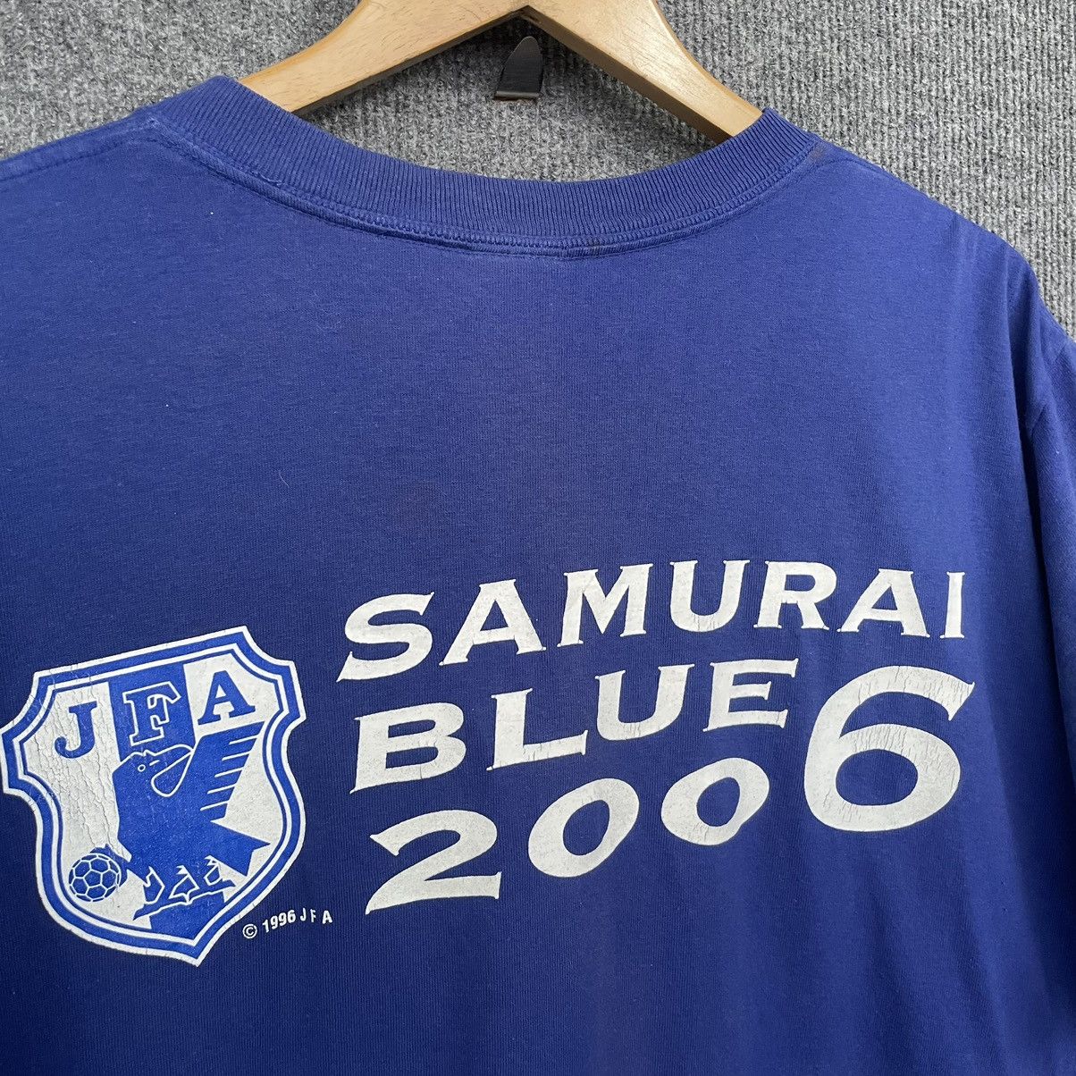 Disney × Vintage Vintage 2006 Japan FA Samurai Blue Football x Mickey Mouse Size US L / EU 52-54 / 3 - 8 Thumbnail