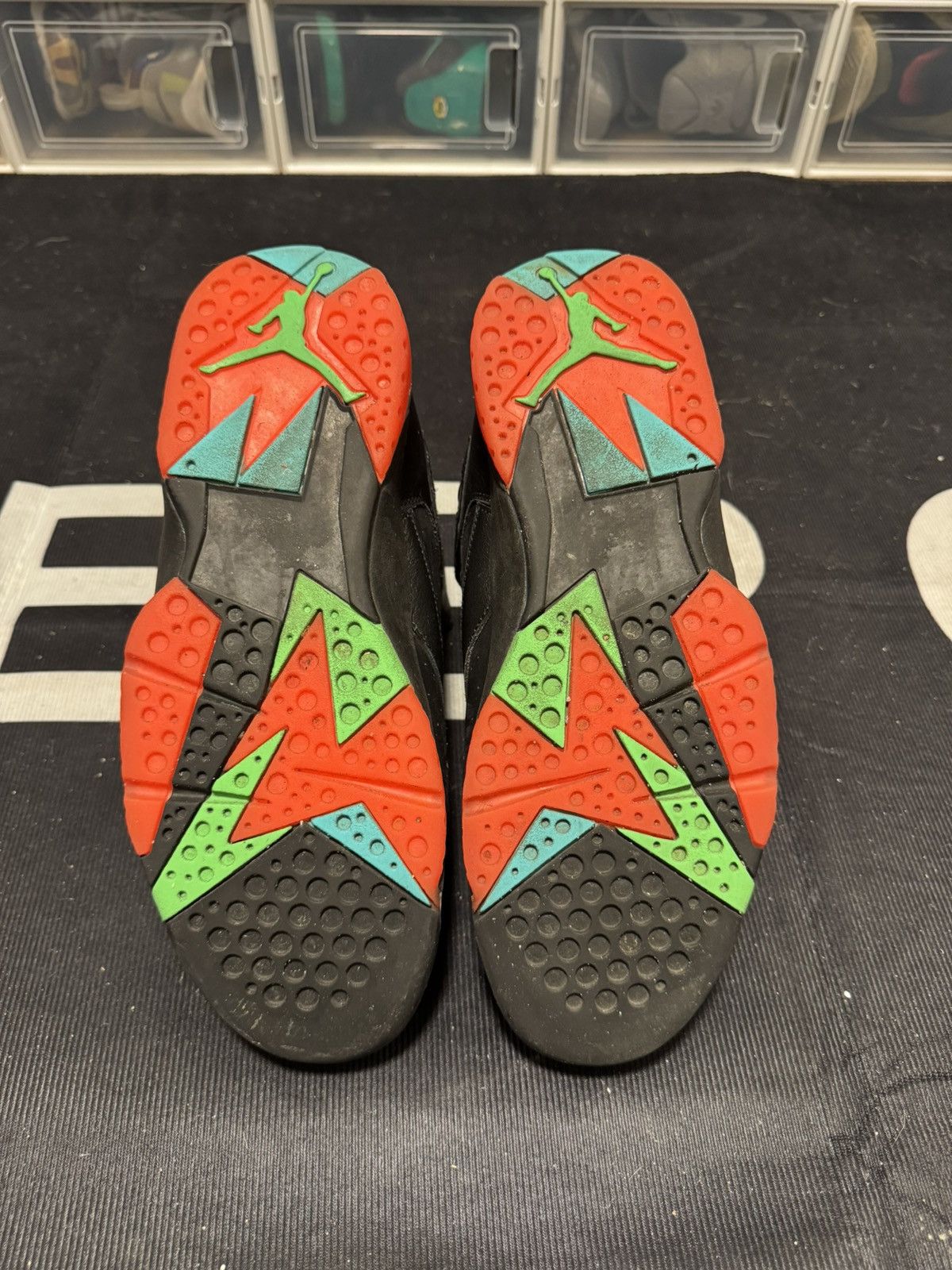 Jordan Brand Air Jordan 7 Retro Barcelona Nights Size US 10.5 / EU 43-44 - 5 Thumbnail