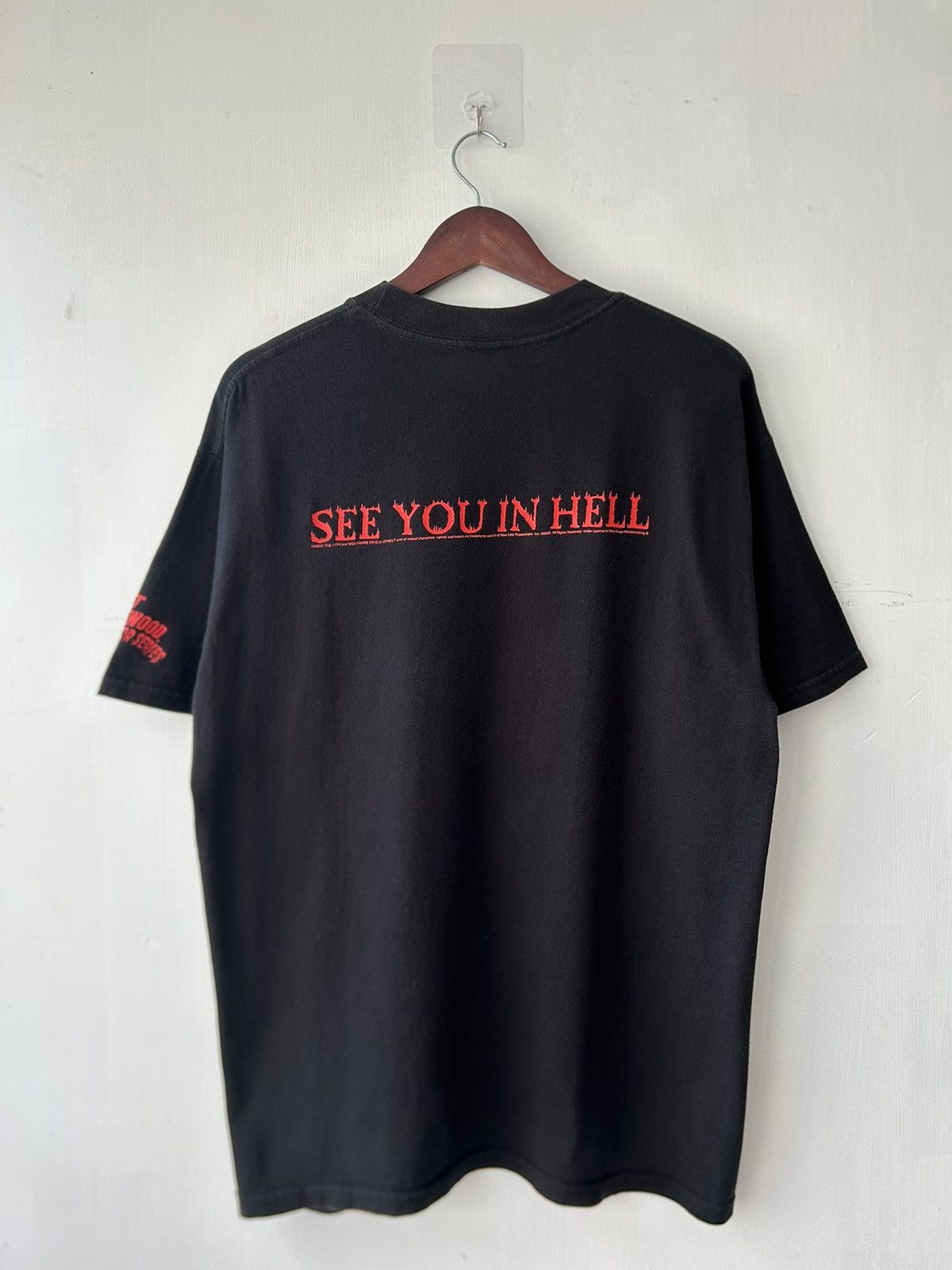 Vintage Vintage 2003 Freddy Vs Jason Horror Movie Promo Tee Size US L / EU 52-54 / 3 - 2 Thumbnail