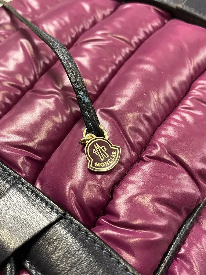 Moncler FW2010s Moncler Puffer Purple Handle Bag Size ONE SIZE - 6 Thumbnail