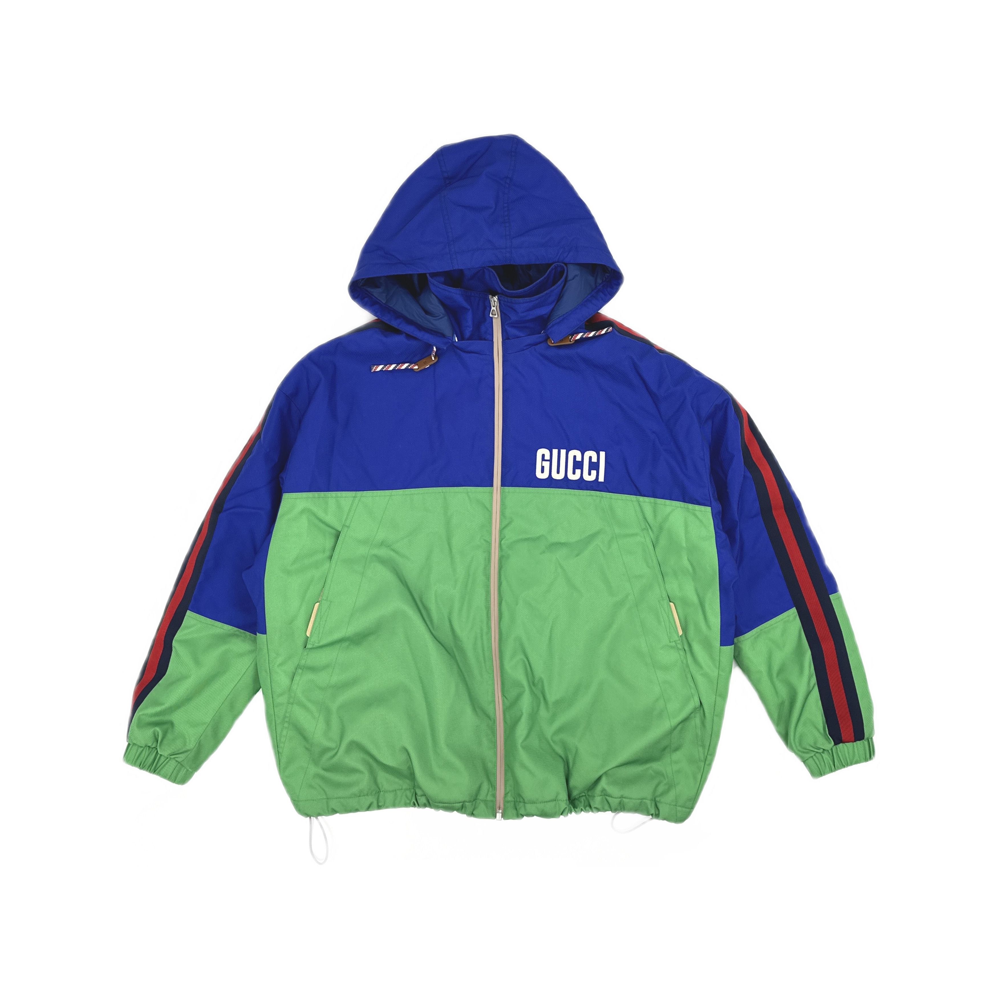 Gucci Gucci Tiger Colorblock Hooded Jacket Size 50 Size US M / EU 48-50 / 2 - 1 Thumbnail