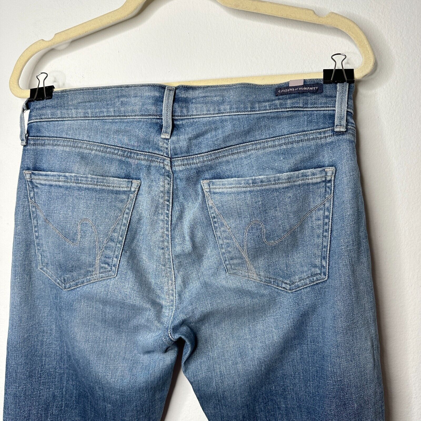 Citizens Of Humanity Revolve Citizens of Humanity Lt Wash Midrise Skinny Jean 28 Size 28" / US 6 / IT 42 - 8 Thumbnail