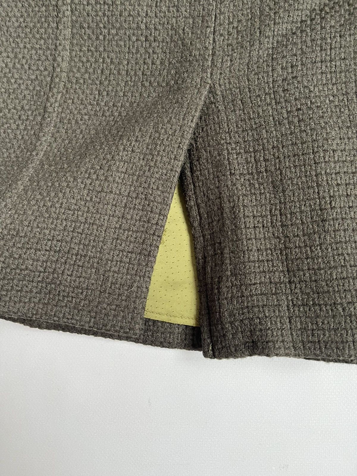 Designer × Dolce & Gabbana Dolce & Gabbana Dark Olive Knit Wool Viscose Midi Skirt Size 27" / US 4 / IT 40 - 6 Thumbnail