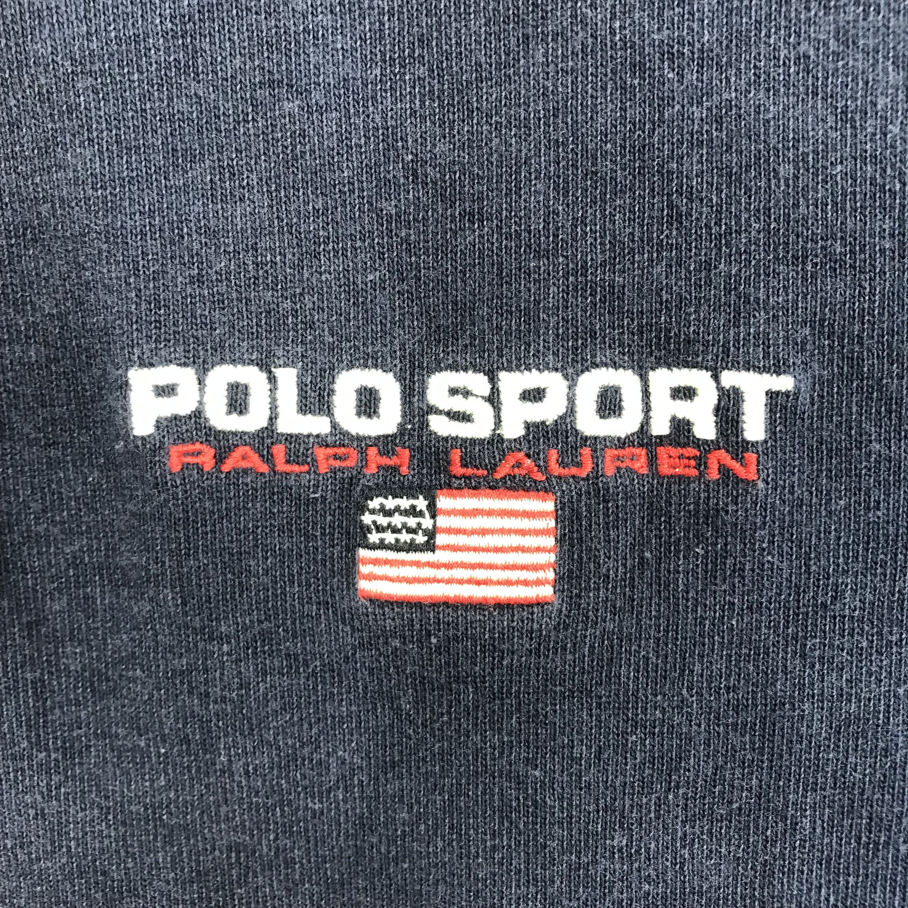 Polo Ralph Lauren Vintage 90s Polo Ralph Lauren Rugby Shirt Big Logo Polo Size US M / EU 48-50 / 2 - 7 Thumbnail