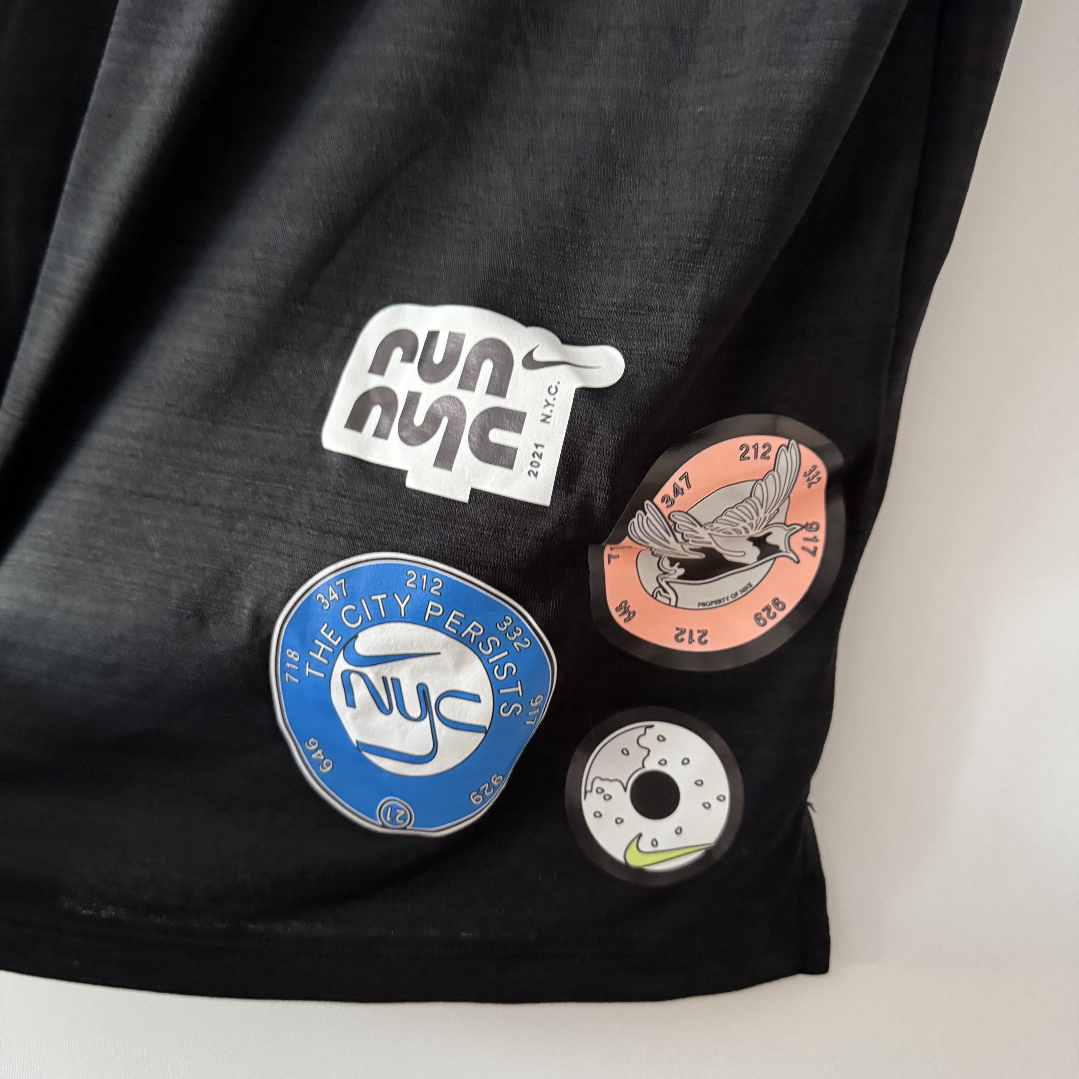 Nike Men's Nike Running Miler NYC 2021 Tee Black Size L Size US L / EU 52-54 / 3 - 6 Thumbnail