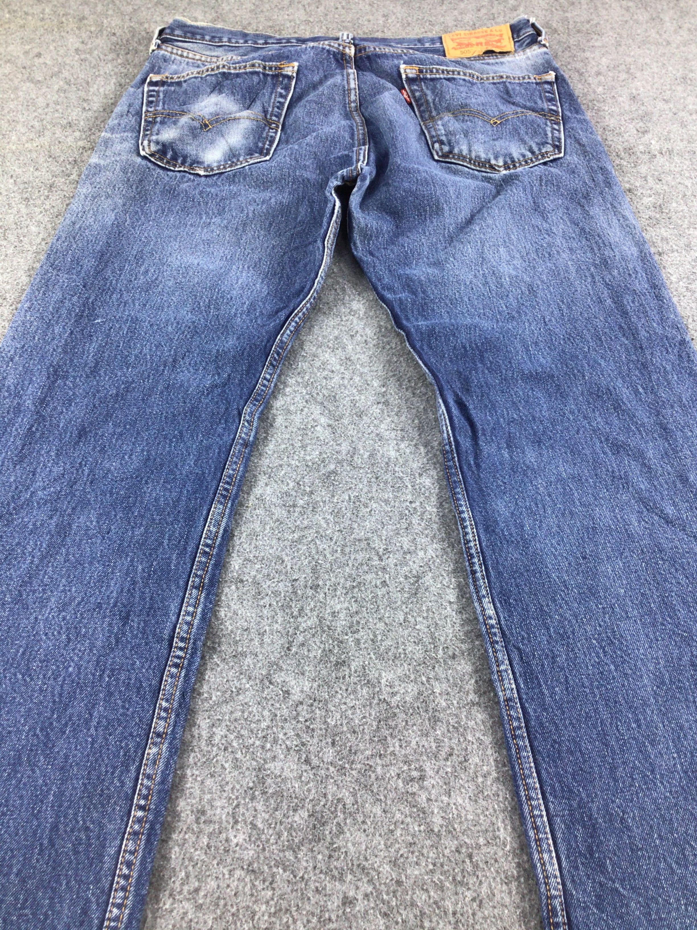 Levi's Vintage Levis 505 Jeans-JM244 Size US 35 - 4 Thumbnail