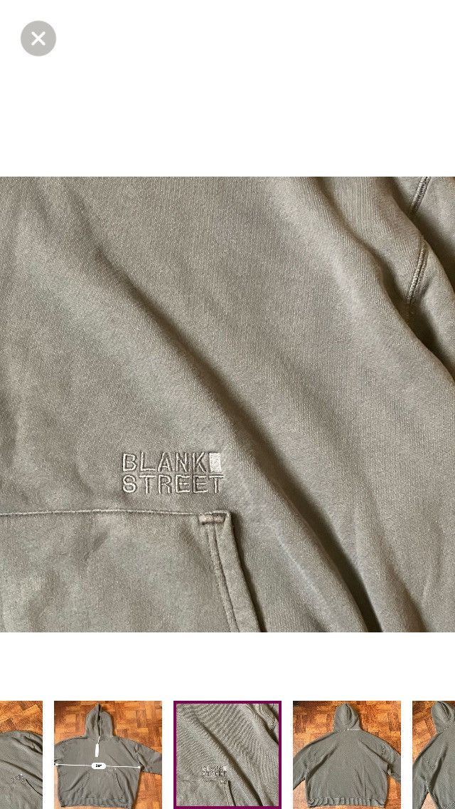 Elwood Elwood Core Oversized Cotton Brush Terry Hoodie XL Size US XL / EU 56 / 4 - 7 Thumbnail