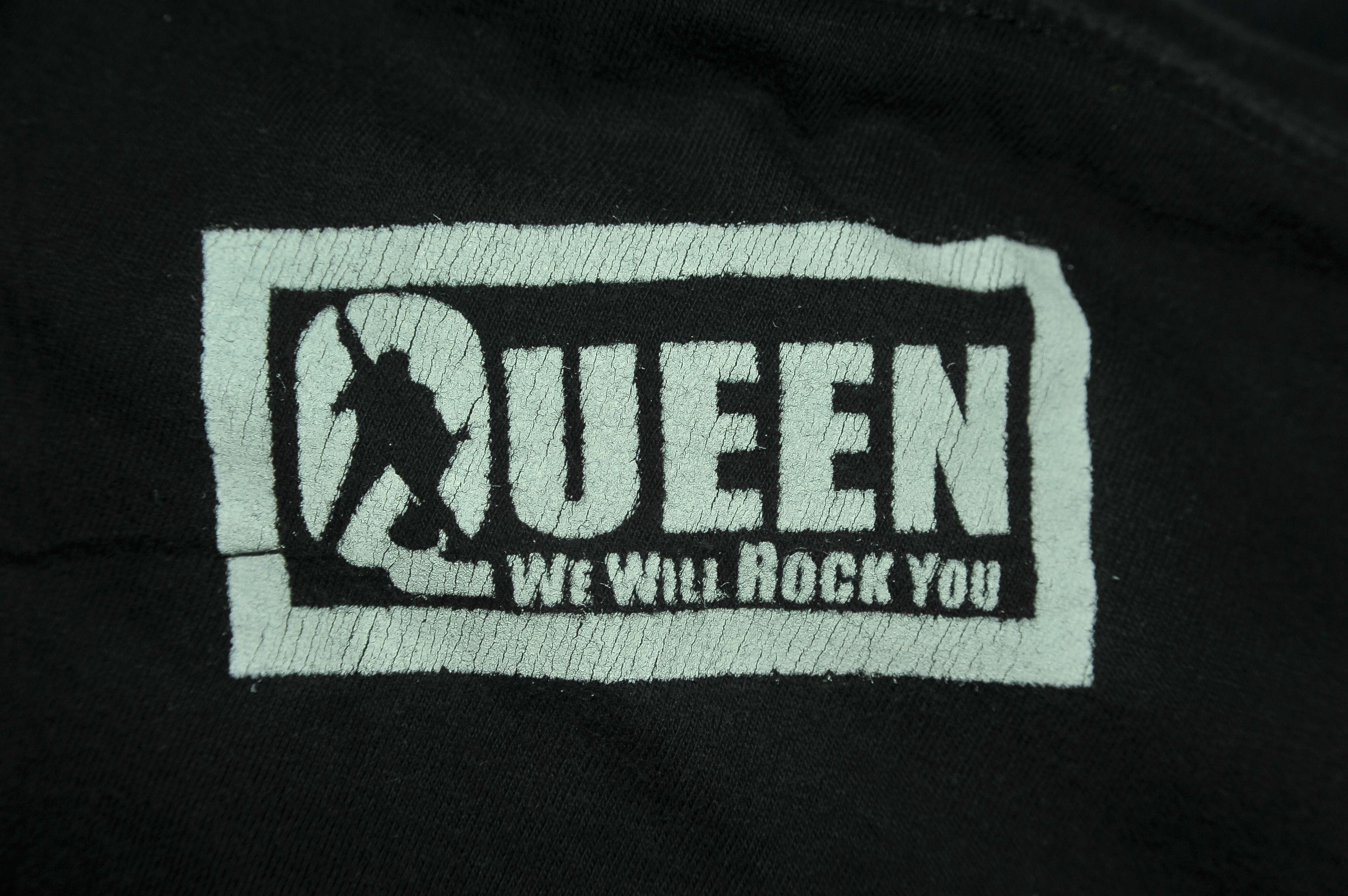 Vintage 2003 Queen We Will Rock You Queen & Ben Elton T-shirt Size US XL / EU 56 / 4 - 4 Thumbnail