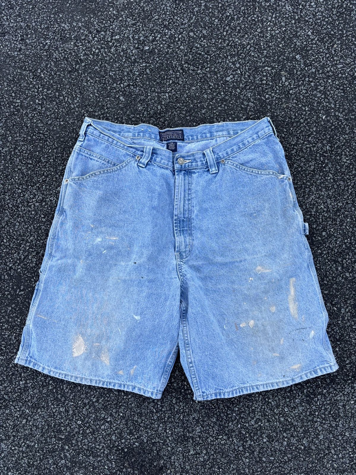 Sonoma Paint Splattered Carpenter Jorts Size US 38 / EU 54 - 1 Thumbnail