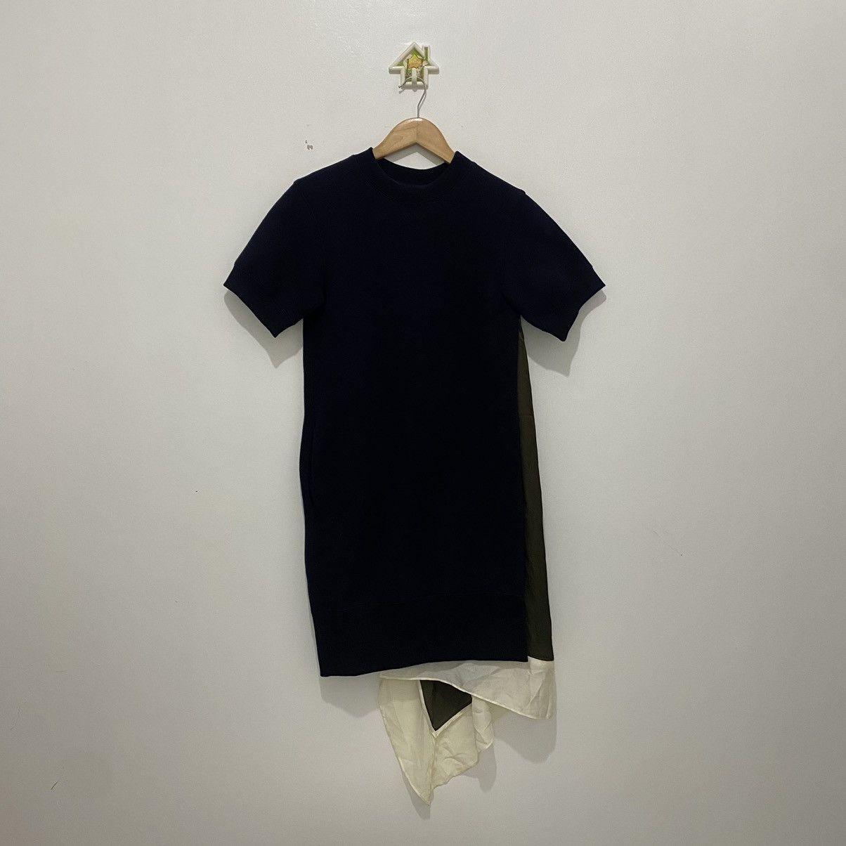 Sacai Sacai SS21 Chiffon & Sponge Sweat Dress Size S / US 4 / IT 40 - 1 Thumbnail