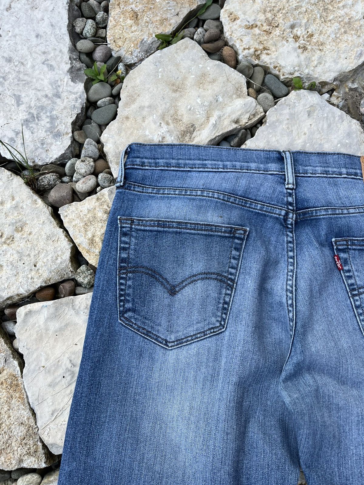 Levi's × Levi's Vintage Clothing × Vintage Vintage Levi’s 504 distressed jeans washed baggy thrashed Size US 32 / EU 48 - 19 Thumbnail