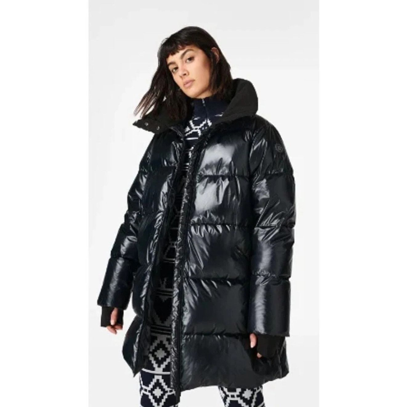 Sweaty Betty NWT SWEATY BETTY Aspen Padded Down Ski Jacket Size Medium Size M / US 6-8 / IT 42-44 - 1 Thumbnail