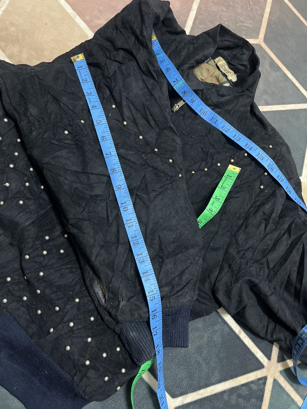 Japanese Brand 💥Liosertan Japan Studded Punk Vintage Velvet Size US L / EU 52-54 / 3 - 12 Thumbnail
